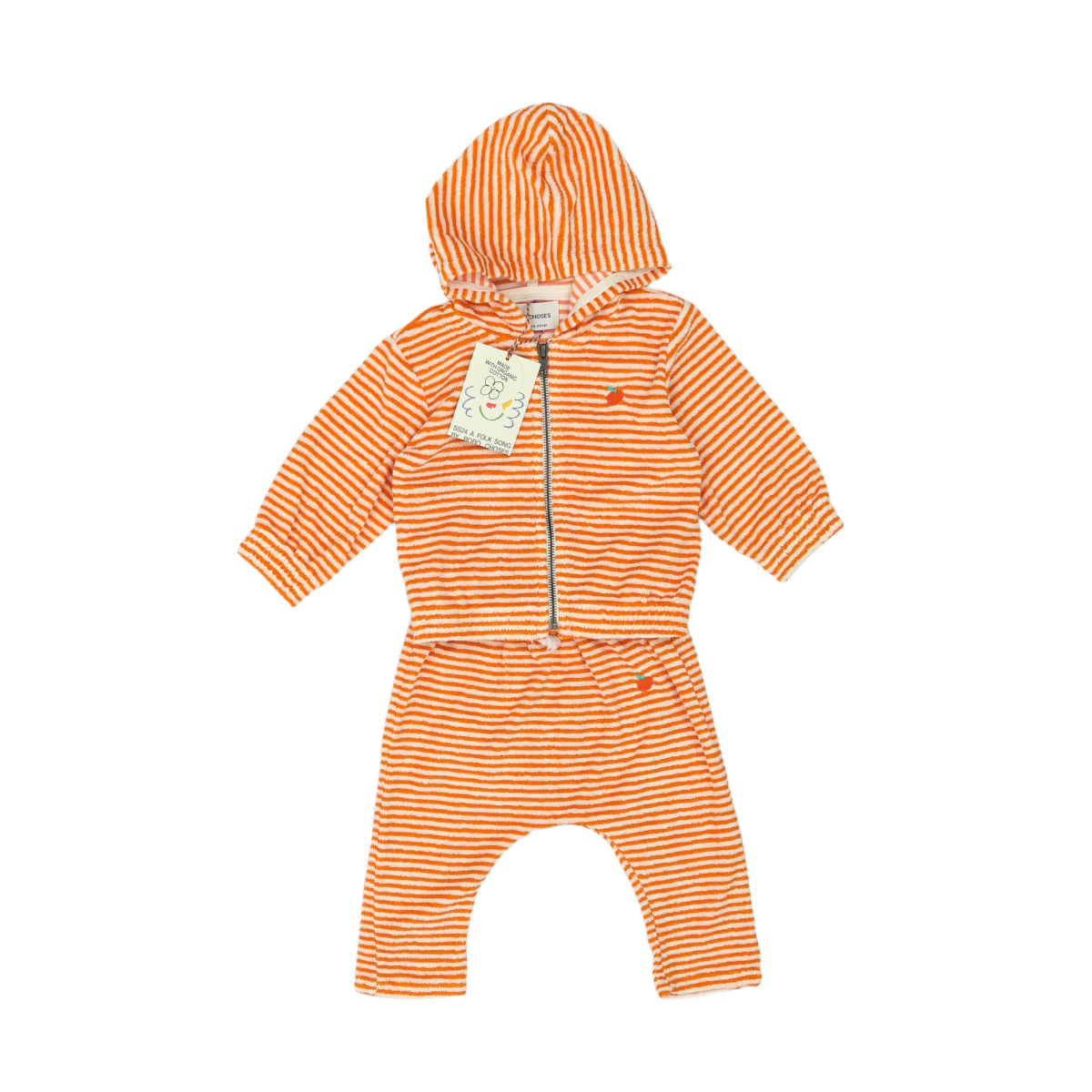Orange Baby Set - 18 months BOBO CHOSES - Seconde Main Orange