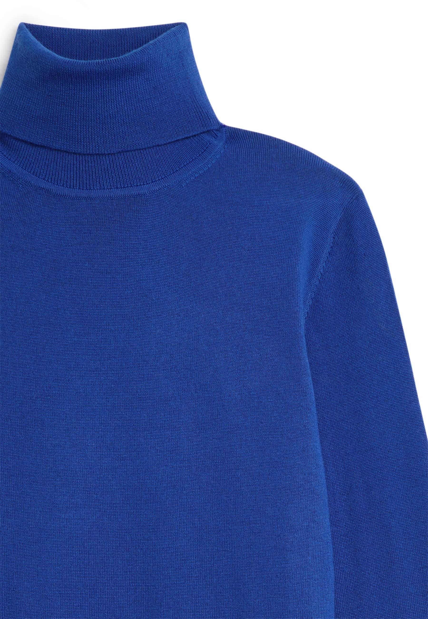 Merino wool roll-neck sweater RODIER Blue