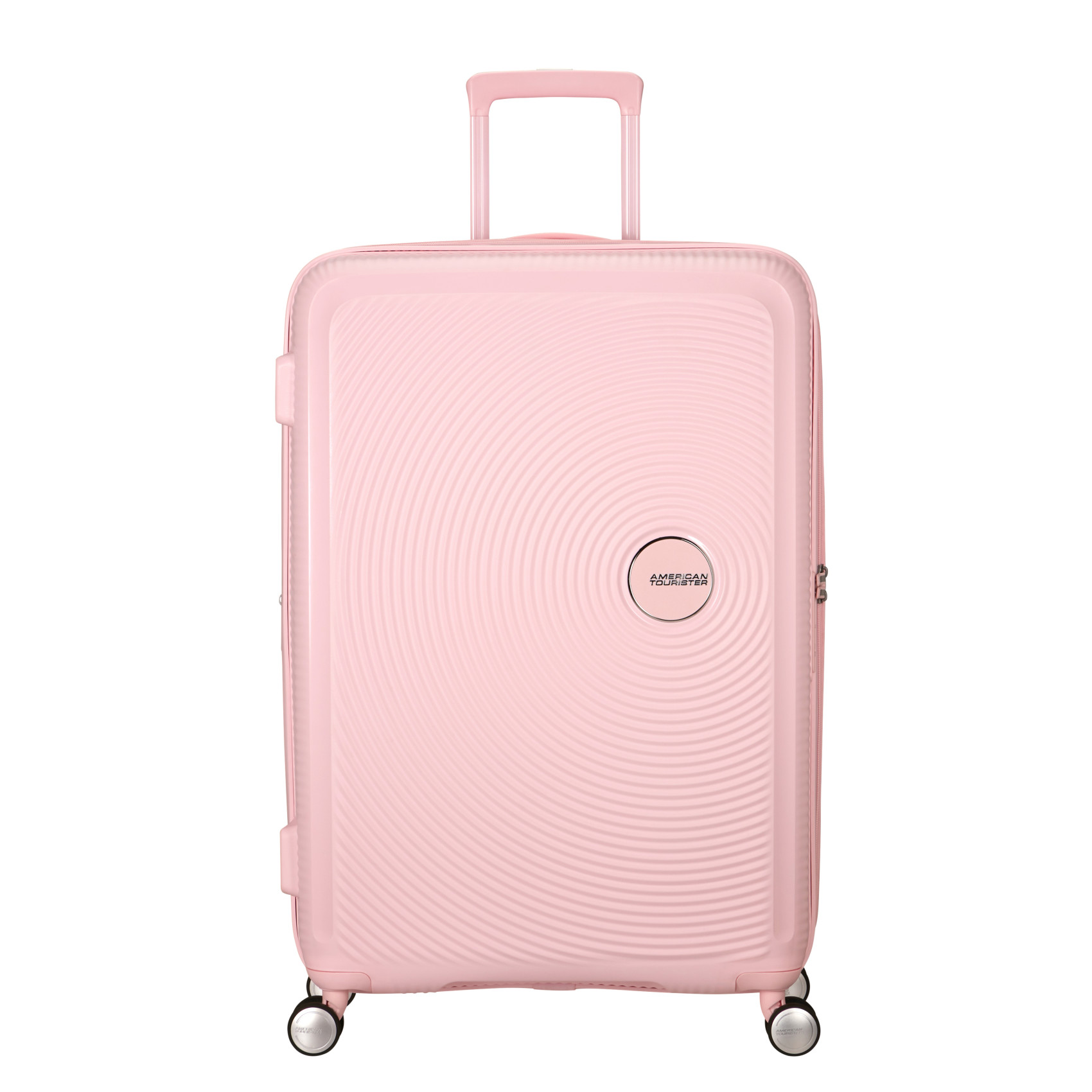 Soundbox suitcase 4 wheels size L AMERICAN TOURISTER Pink