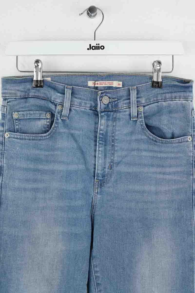 Slim jeans 724 LEVI'S - Seconde main Blue