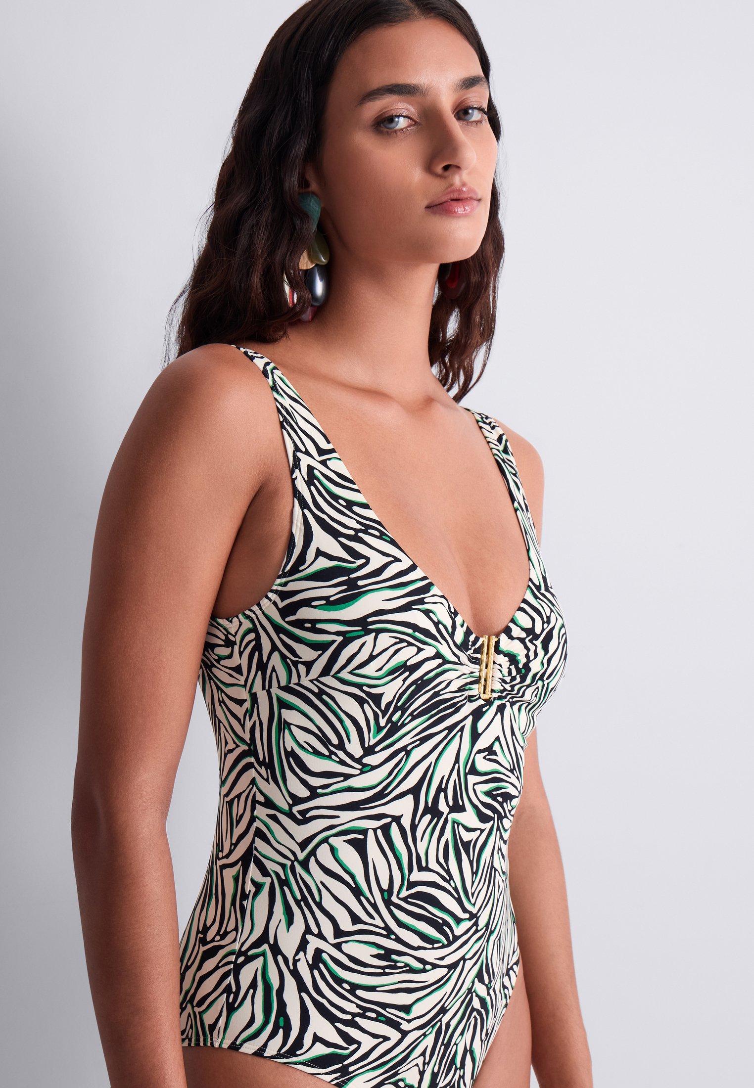 Underwired swimsuit AUBADE Black