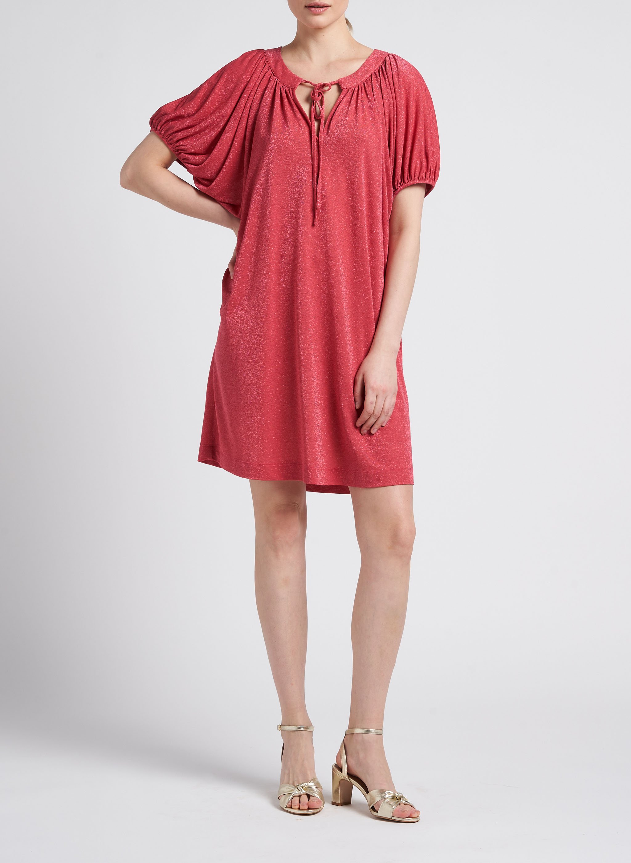 Sandales hautes en cuir MELLOW YELLOW Doré