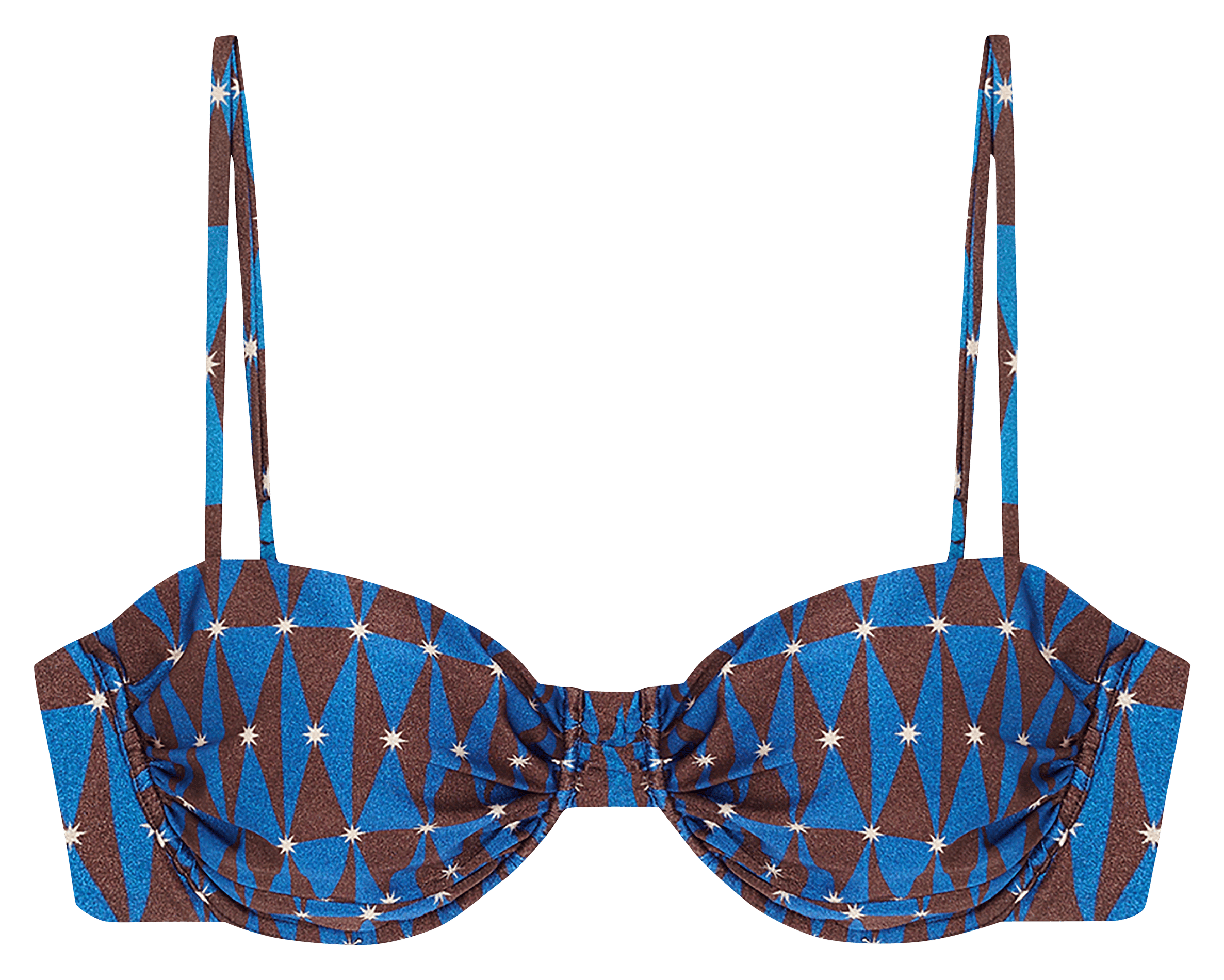 Haut de maillot balconnet imprimé ROBIN COLLECTION Multicolore