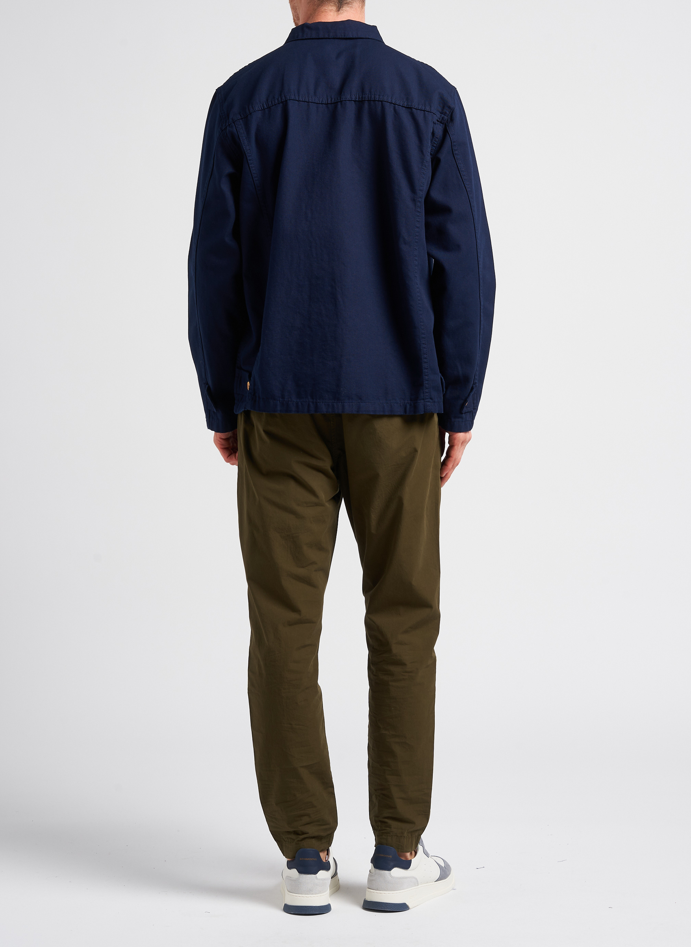 Veste droite  col classique droite en coton ARMOR LUX Bleu