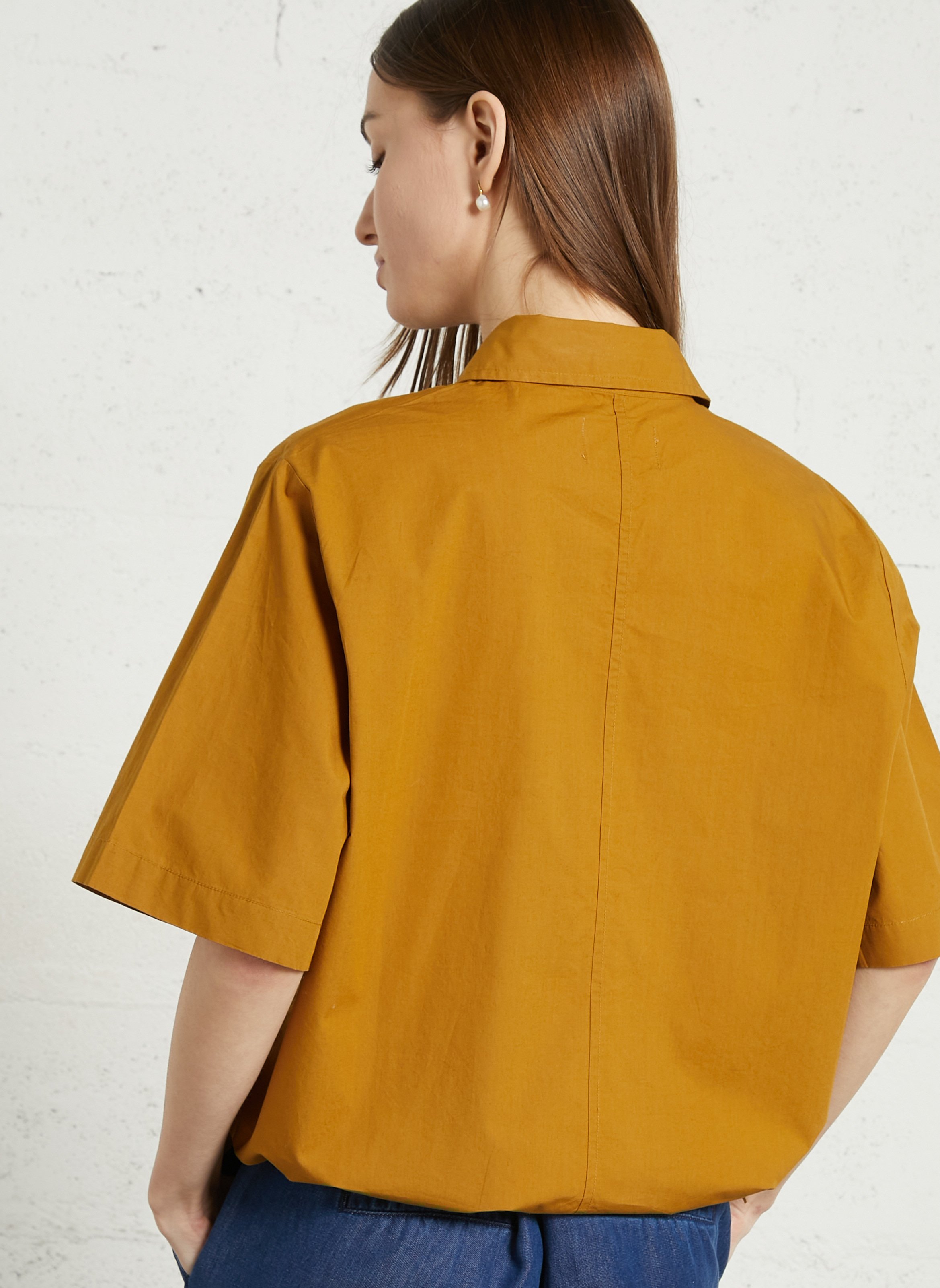 Chemise col classique  DES PETITS HAUTS Doré