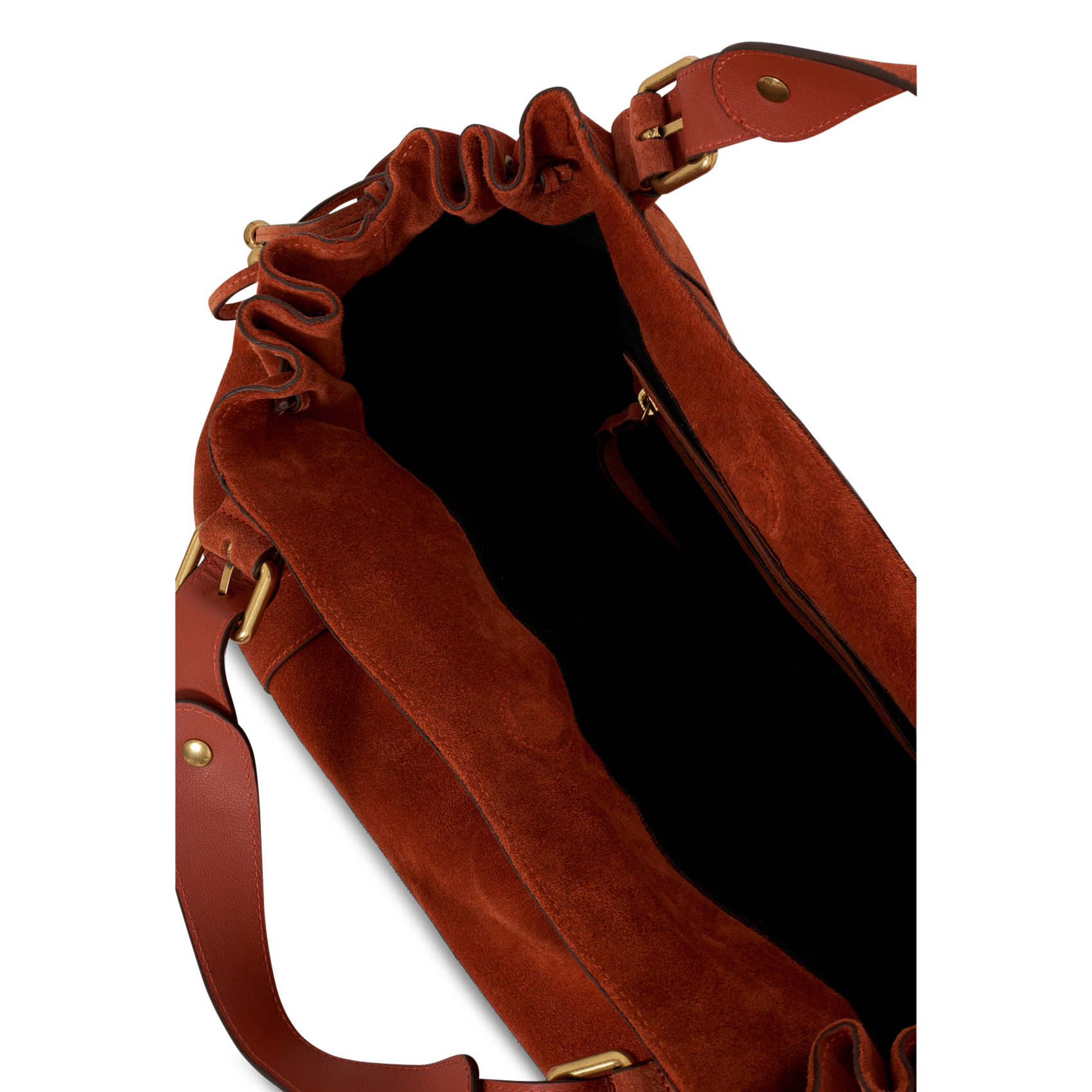 Sac porté épaule en cuir GERARD DAREL Marron