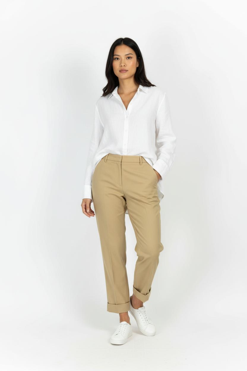 PANTS MAX MARA - Seconde Main Beige