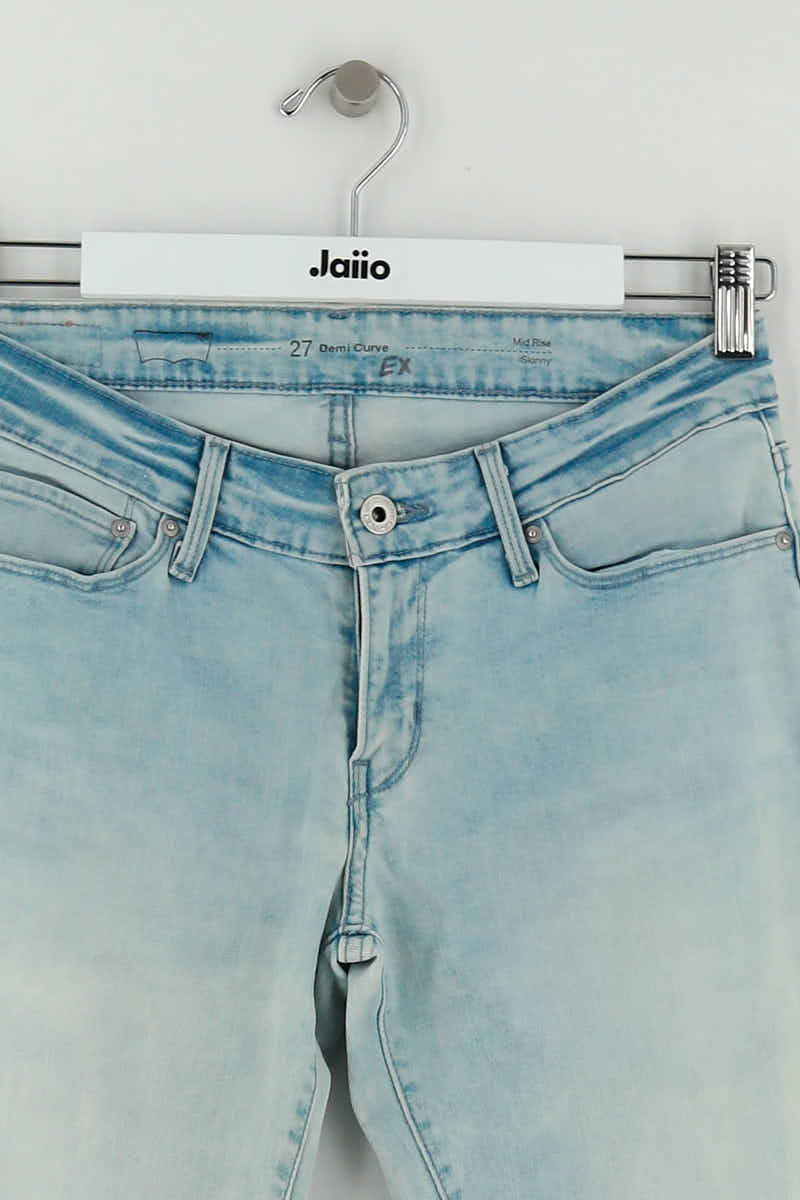 Jean slim LEVI'S - Seconde main Bleu