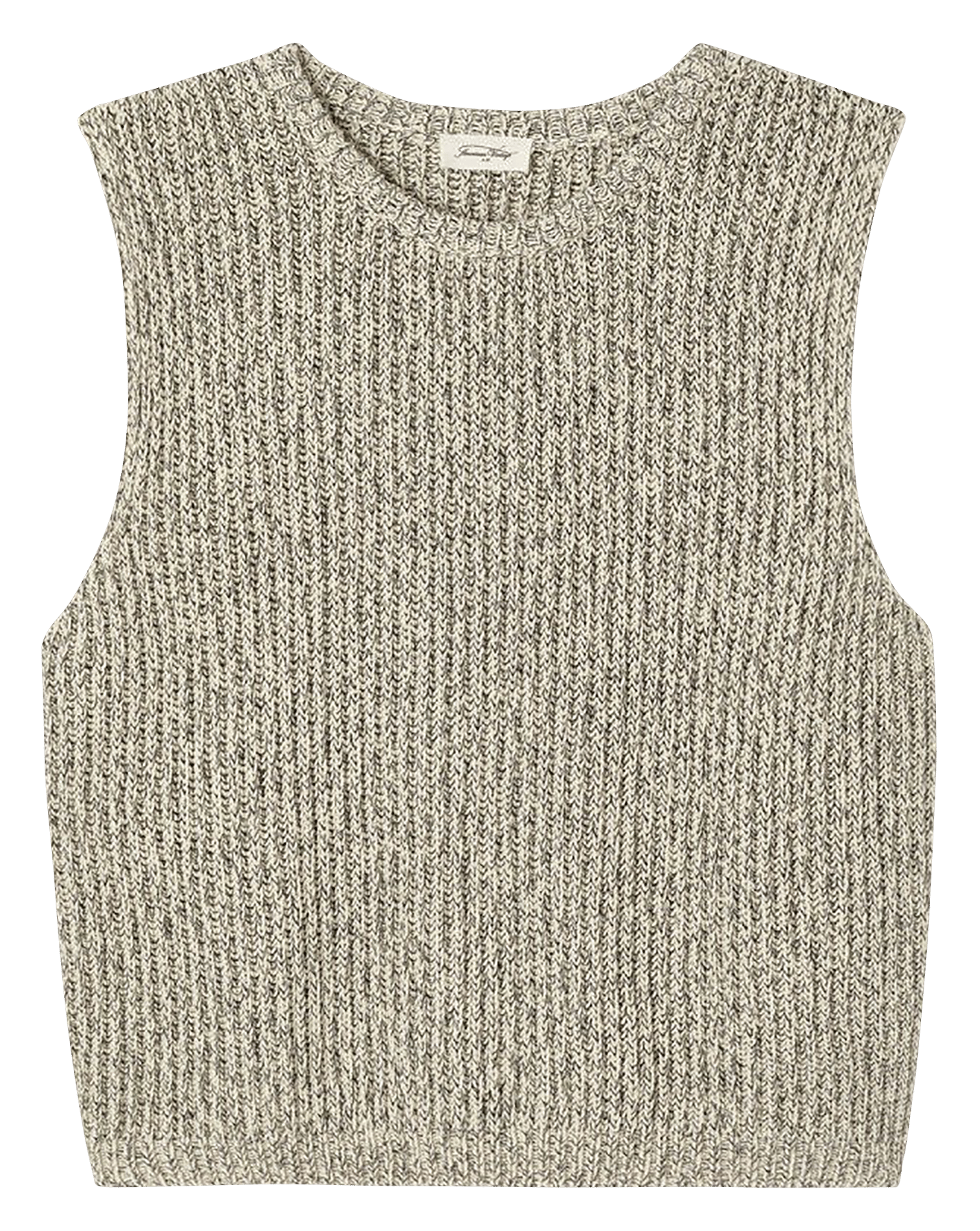 Pull oversize en coton bio AMERICAN VINTAGE Jaune