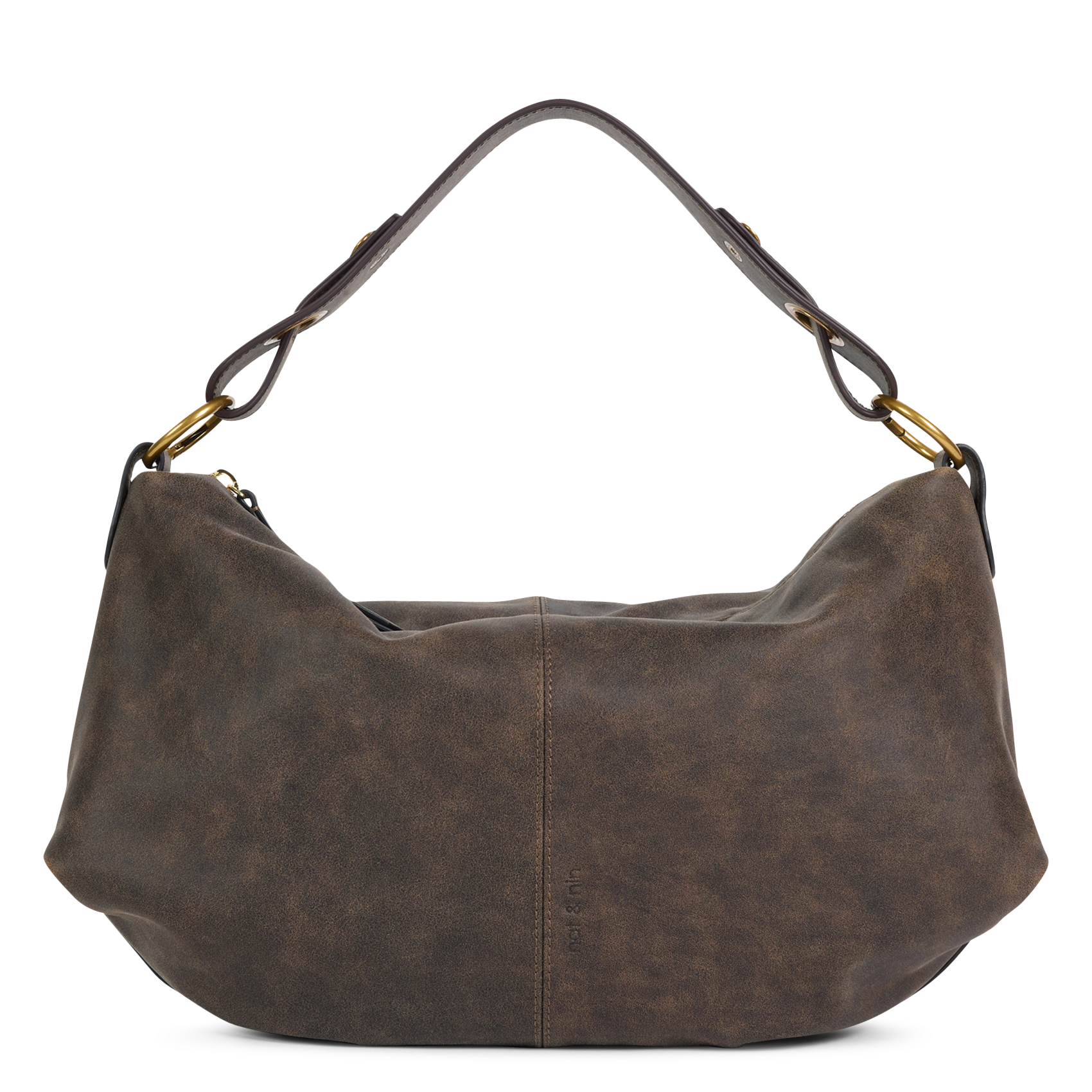 Schultertasche aus Leder | Braun NAT & NIN Damen