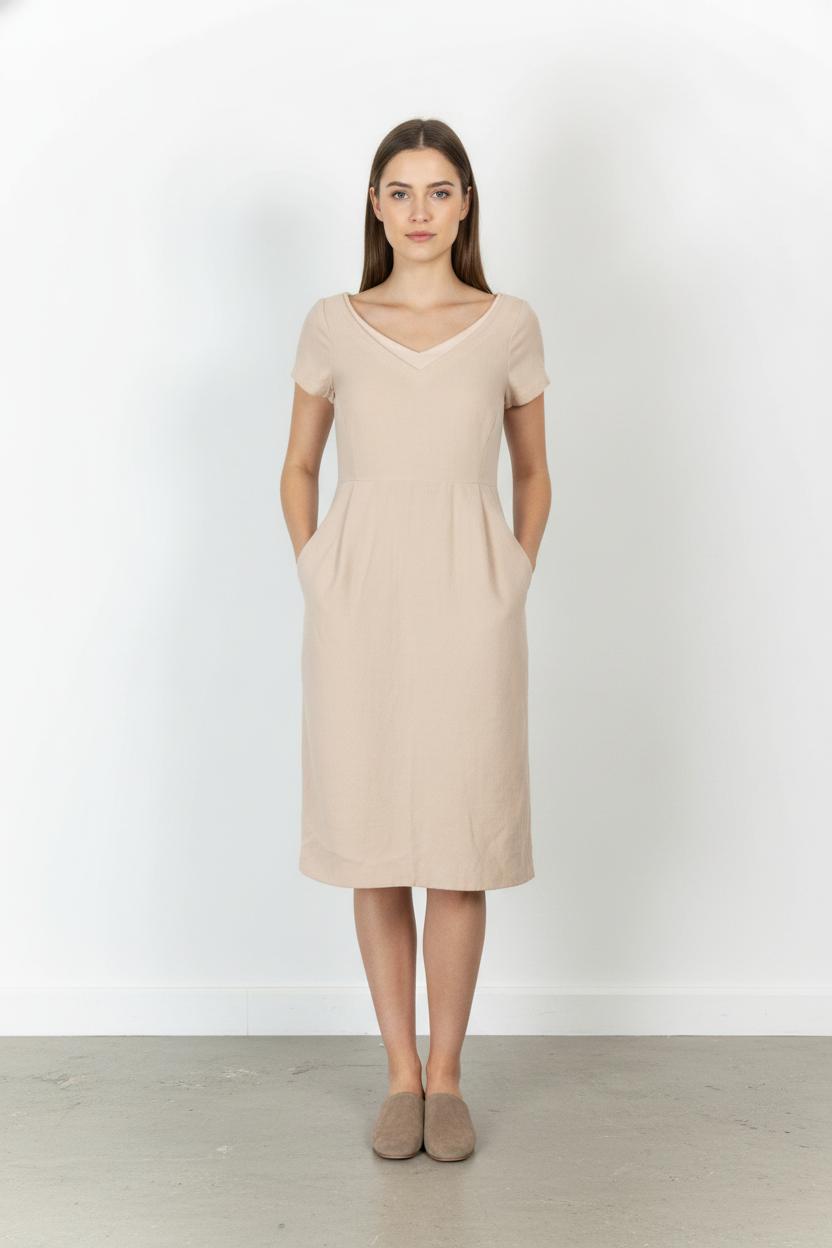 Robe courte & midi TARA JARMON - Seconde Main Rose