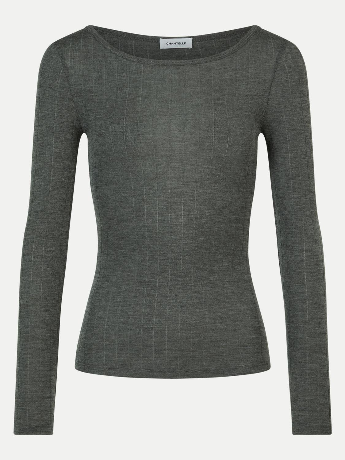 Long-sleeve T-shirt CHANTELLE Grey