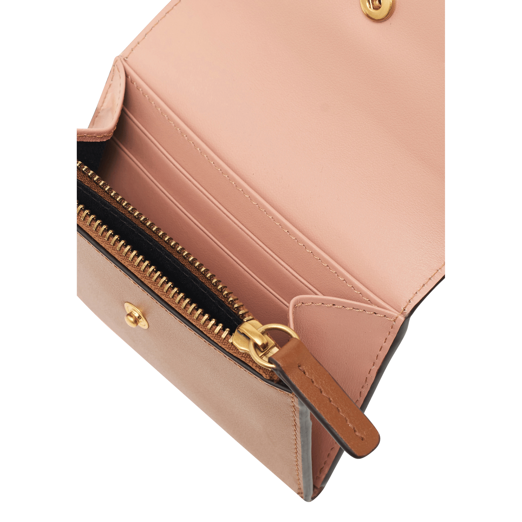 Leder-Portemonnaie GERARD DAREL Braun
