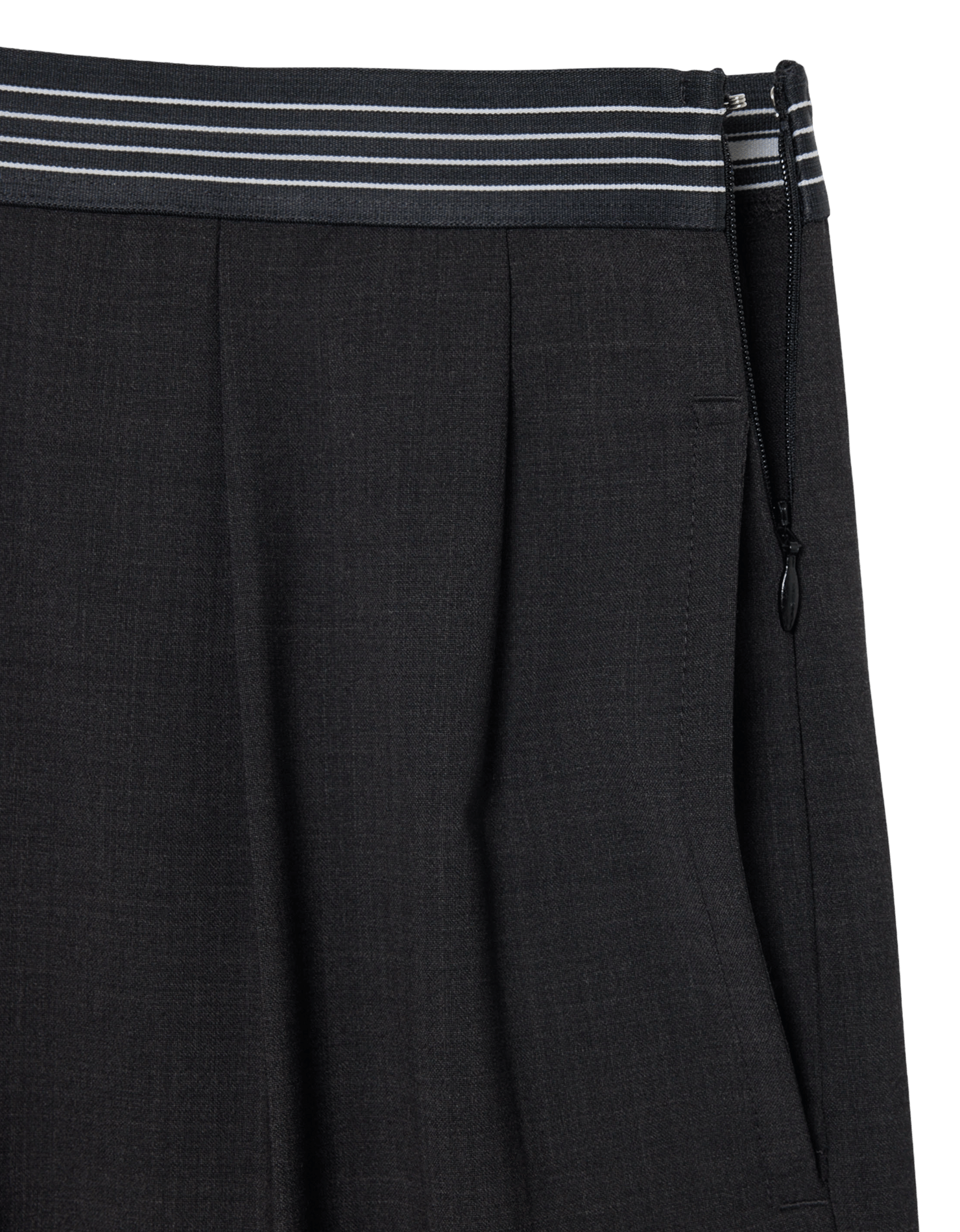 Pantalon droit à plis  LACOSTE Marron