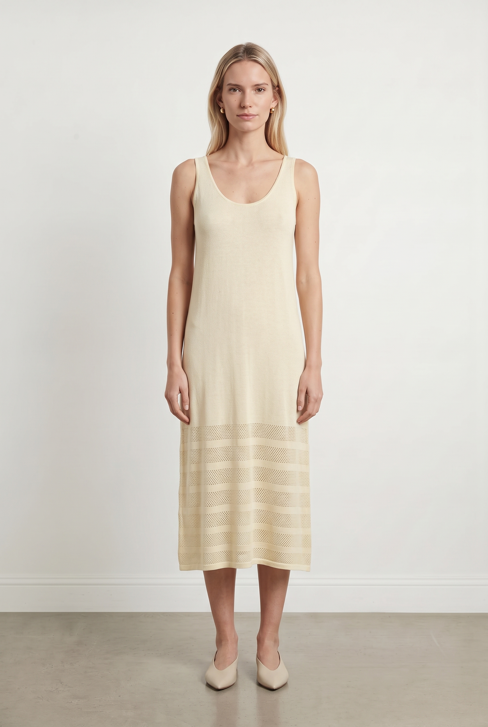 Short & midi dress INES DE LA FRESSANGE - Seconde main Beige