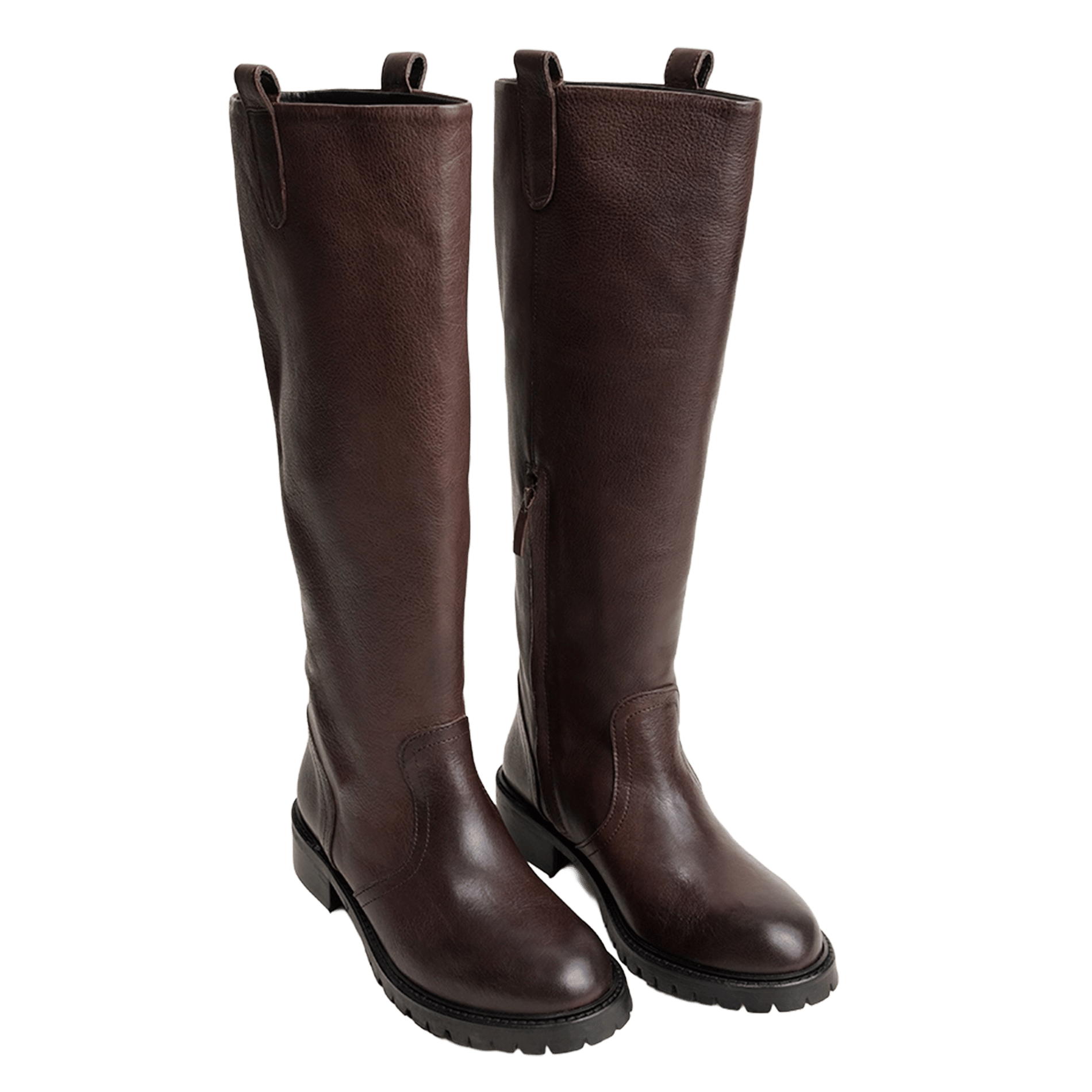Bottes en cuir JONAK Marron