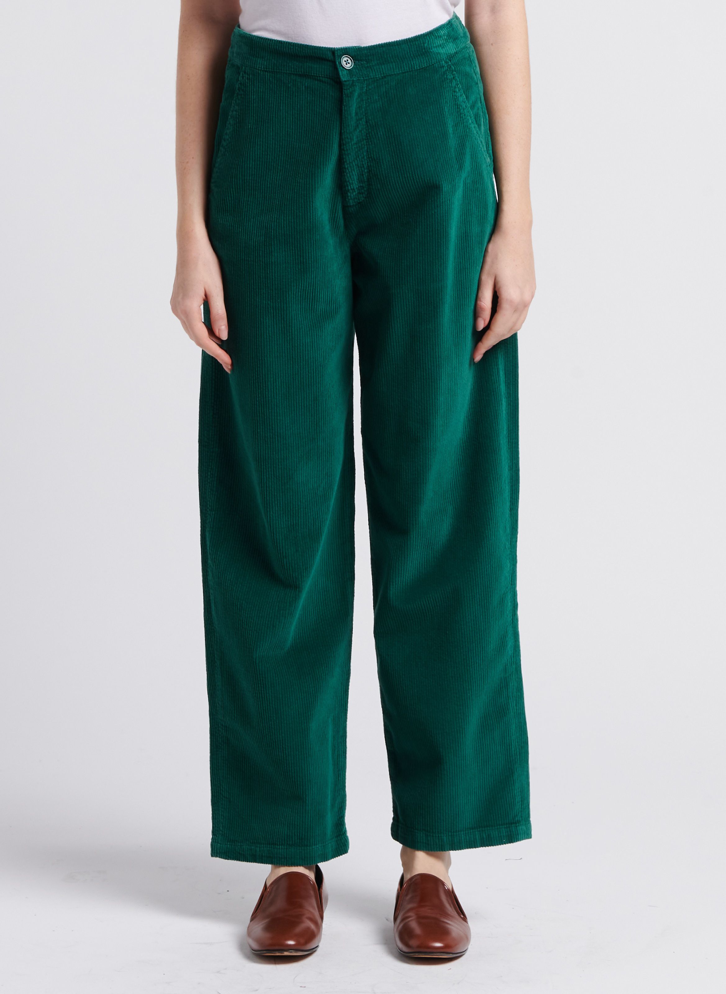 INDEE Corduroy Trousers ONLY Green for girls | NICKIS.com