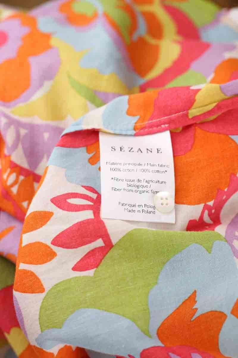 Cotton shirt SEZANE - Seconde main Multicolored