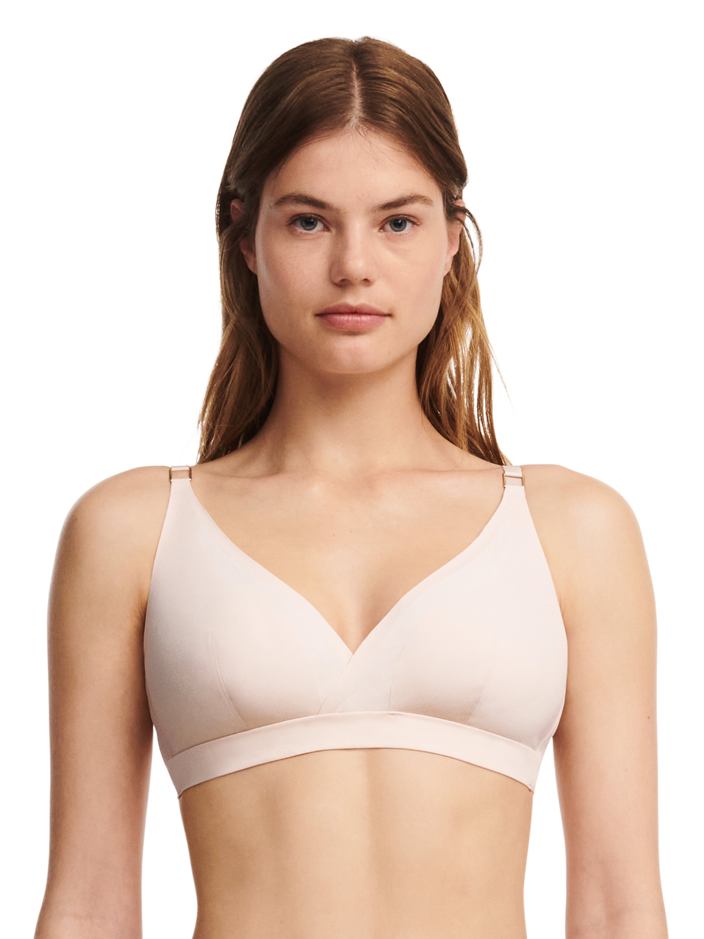 Non-wired triangle bra CHANTELLE Beige