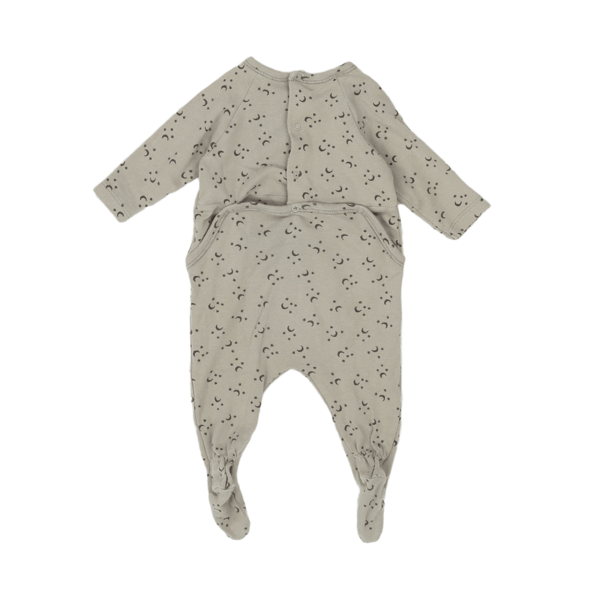 Brown baby bodysuit - 1 month BONPOINT - Seconde Main Brown