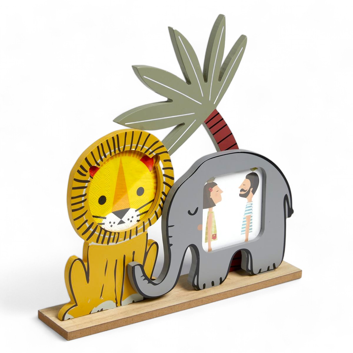 Cadre photo à poser en mdf FACTORY Jaune