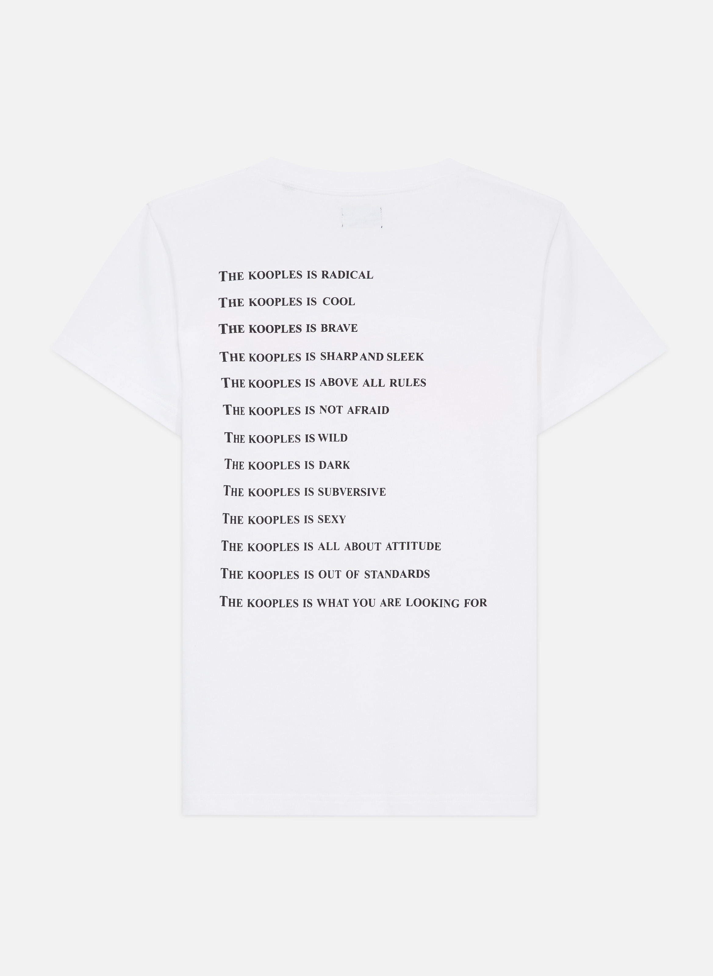 T-shirt THE KOOPLES White