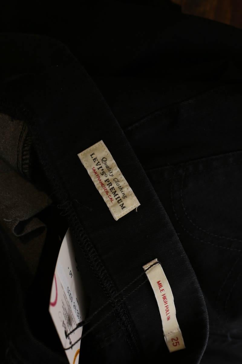 Cotton jeans LEVI'S - Seconde main Black