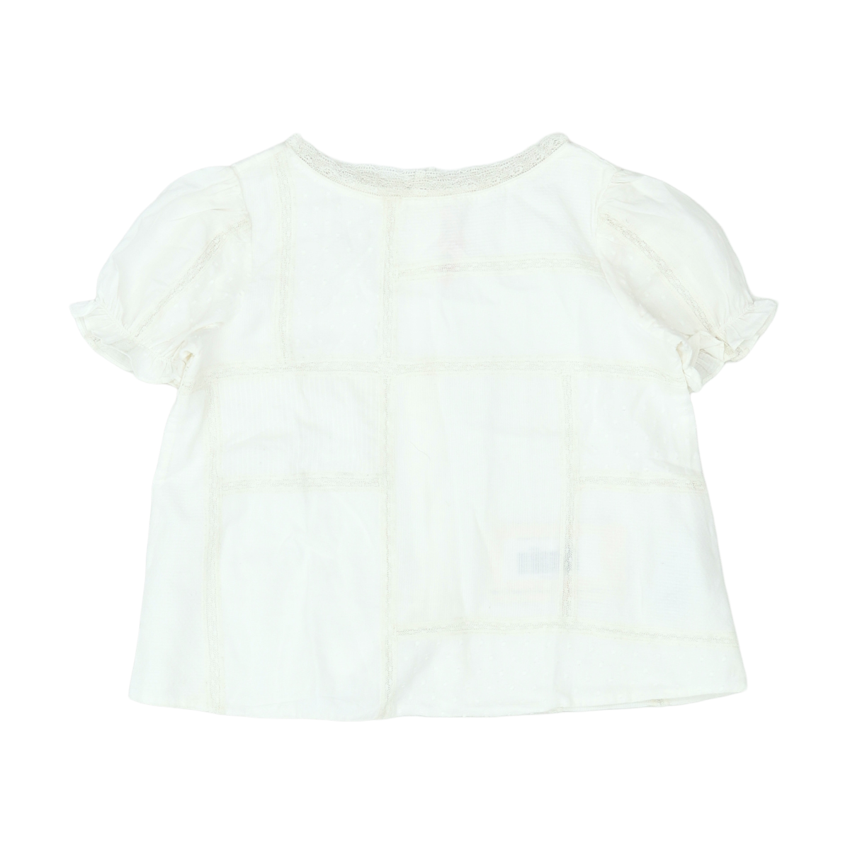 White child's blouse - 6 years BONPOINT - Seconde Main White