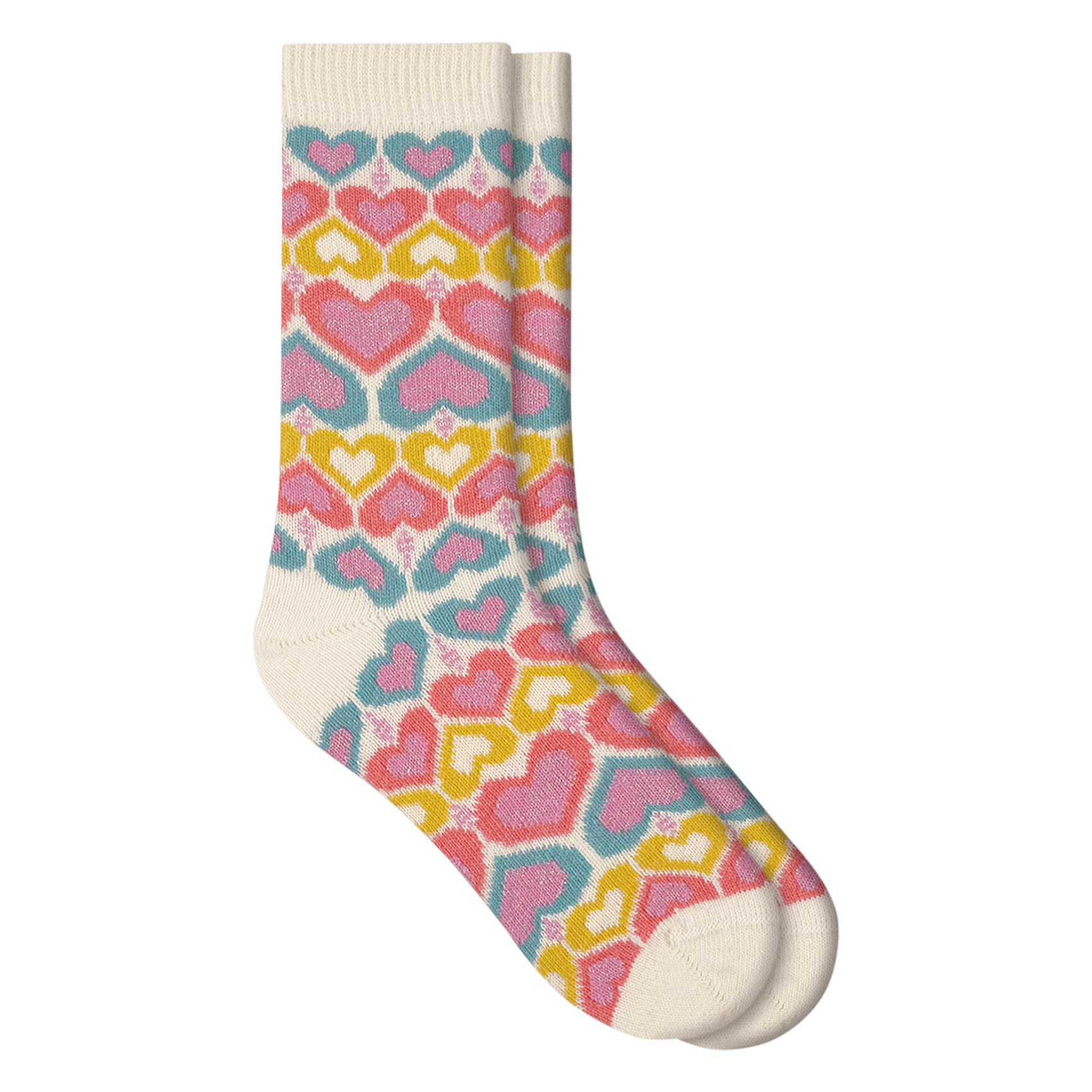 Mid-calf printed socks BLEUFORET