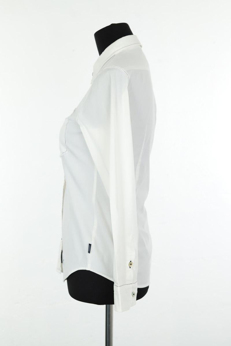 Chemise en cuir ARMANI - SECONDE MAIN Blanc