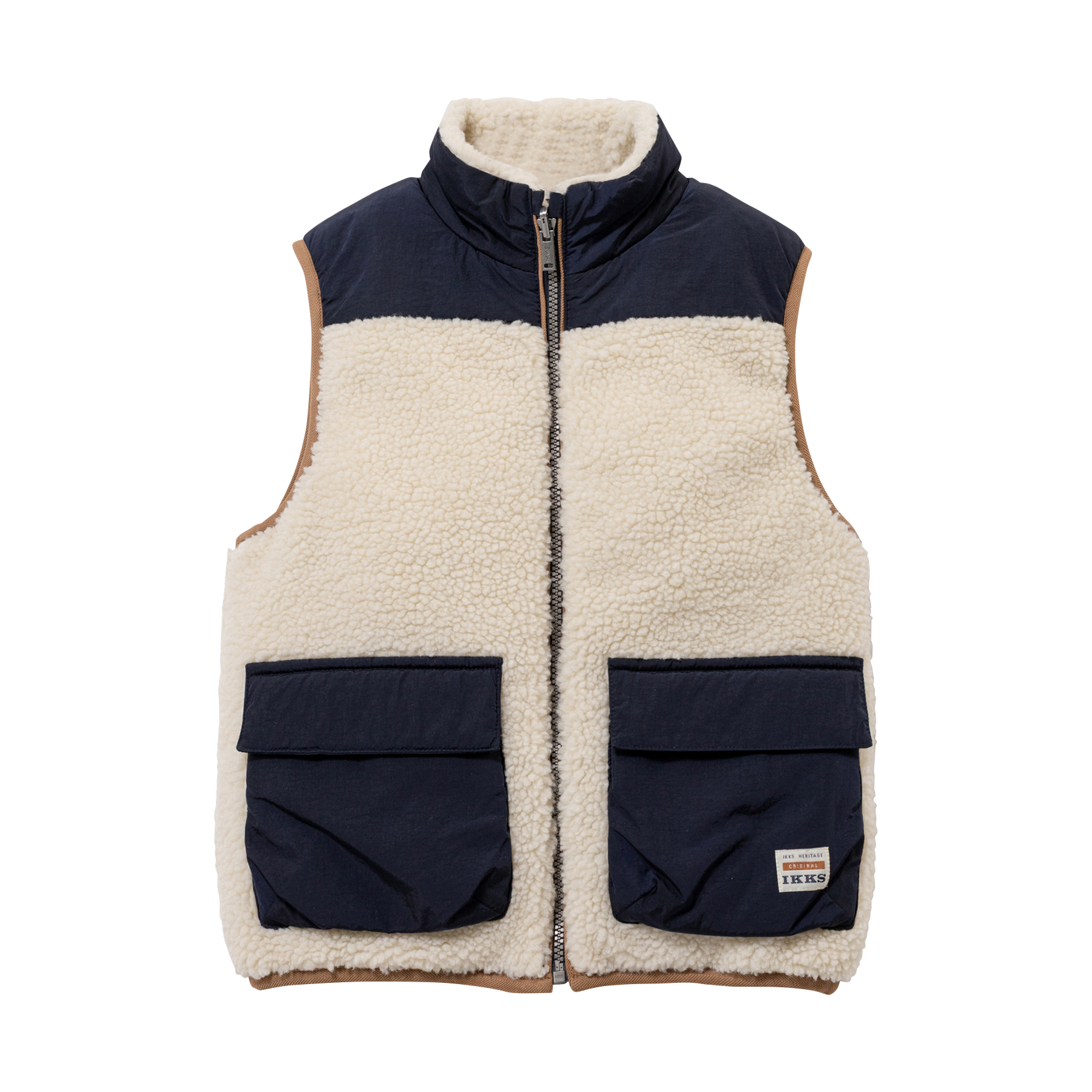 Doudoune réversible sans manches IKKS JUNIOR Blanc