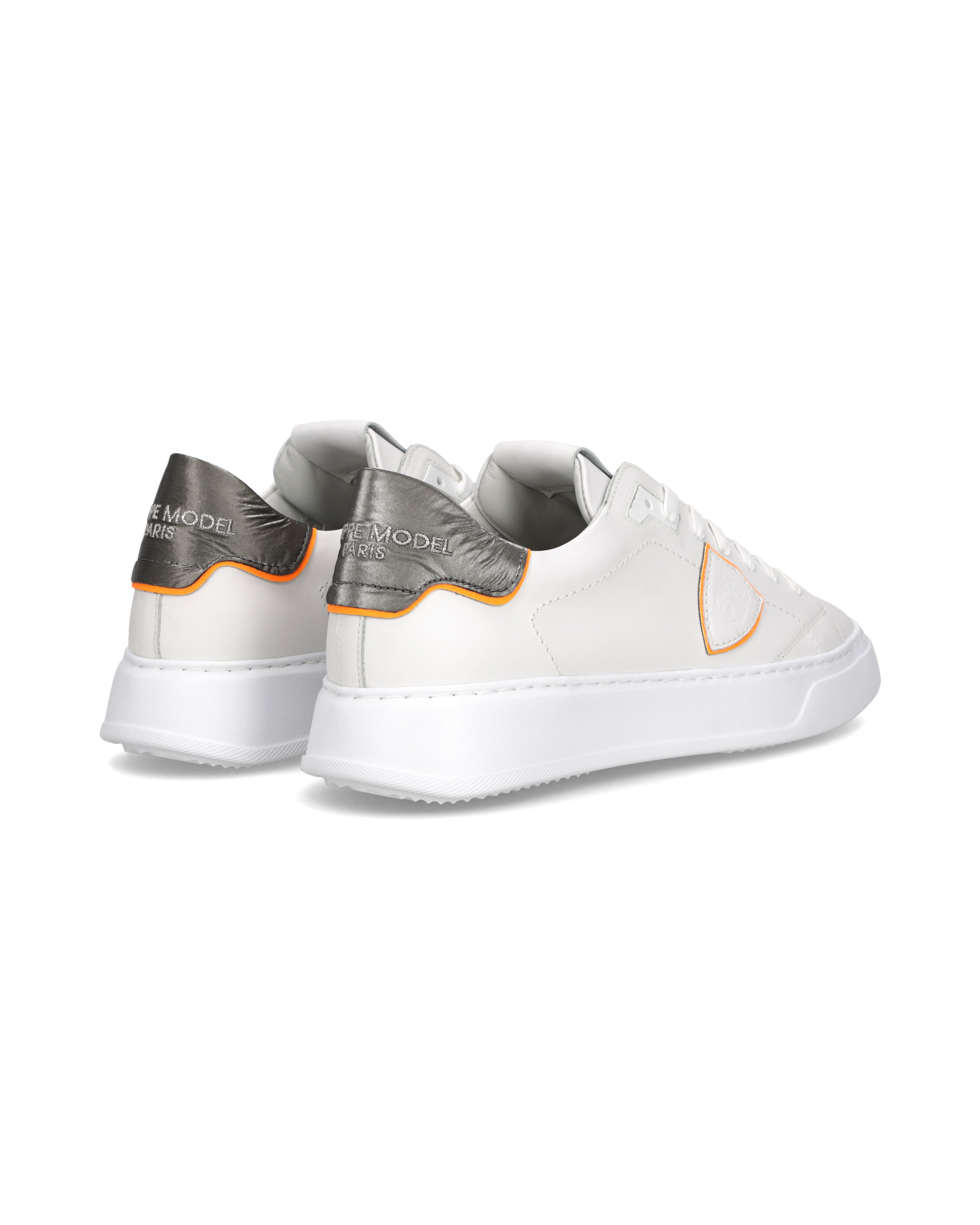 Tennis Temple Sneakers. PHILIPPE MODEL Grey