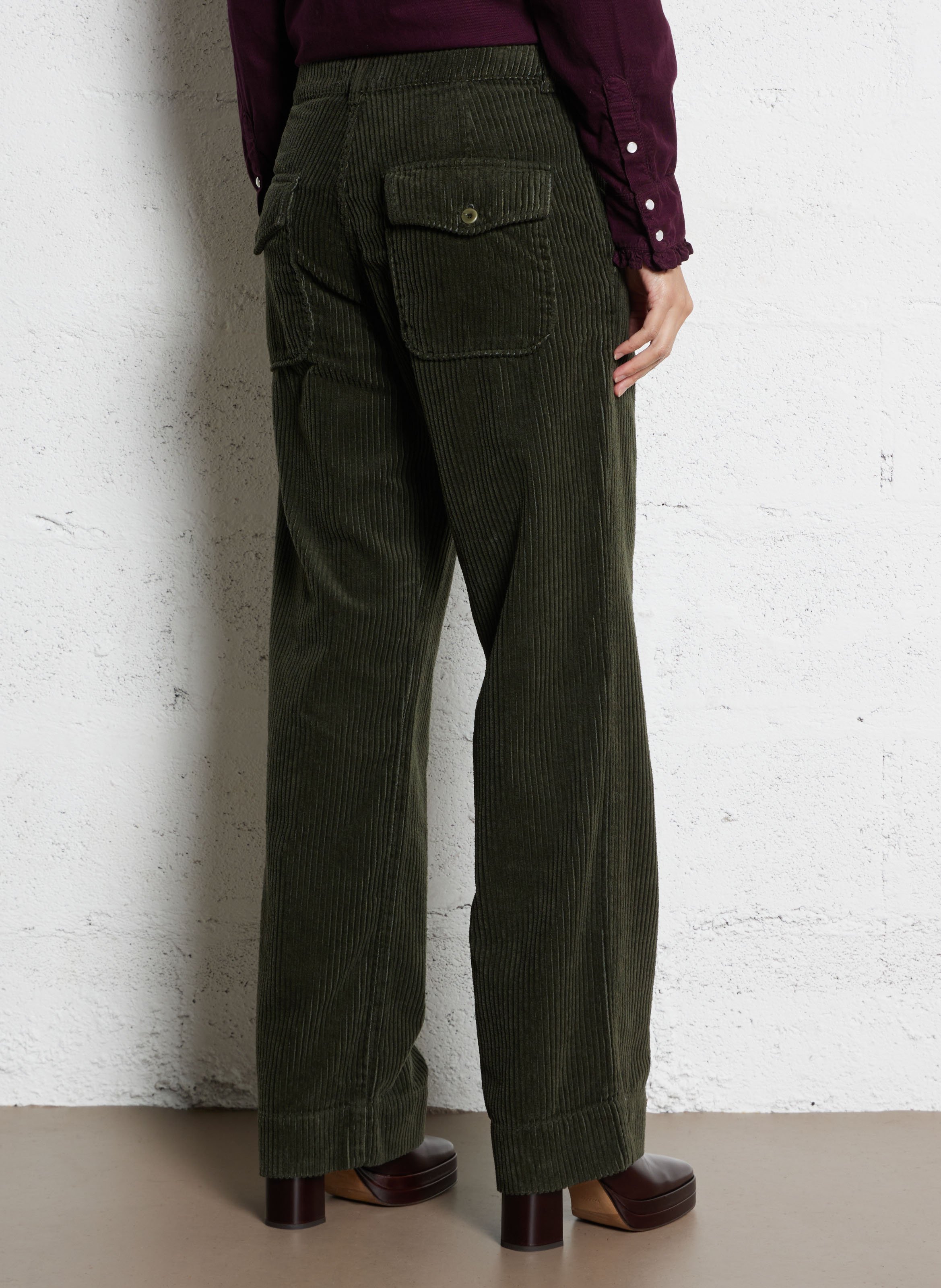 Bobhoedje - katoenblend ACQUAVERDE Groen