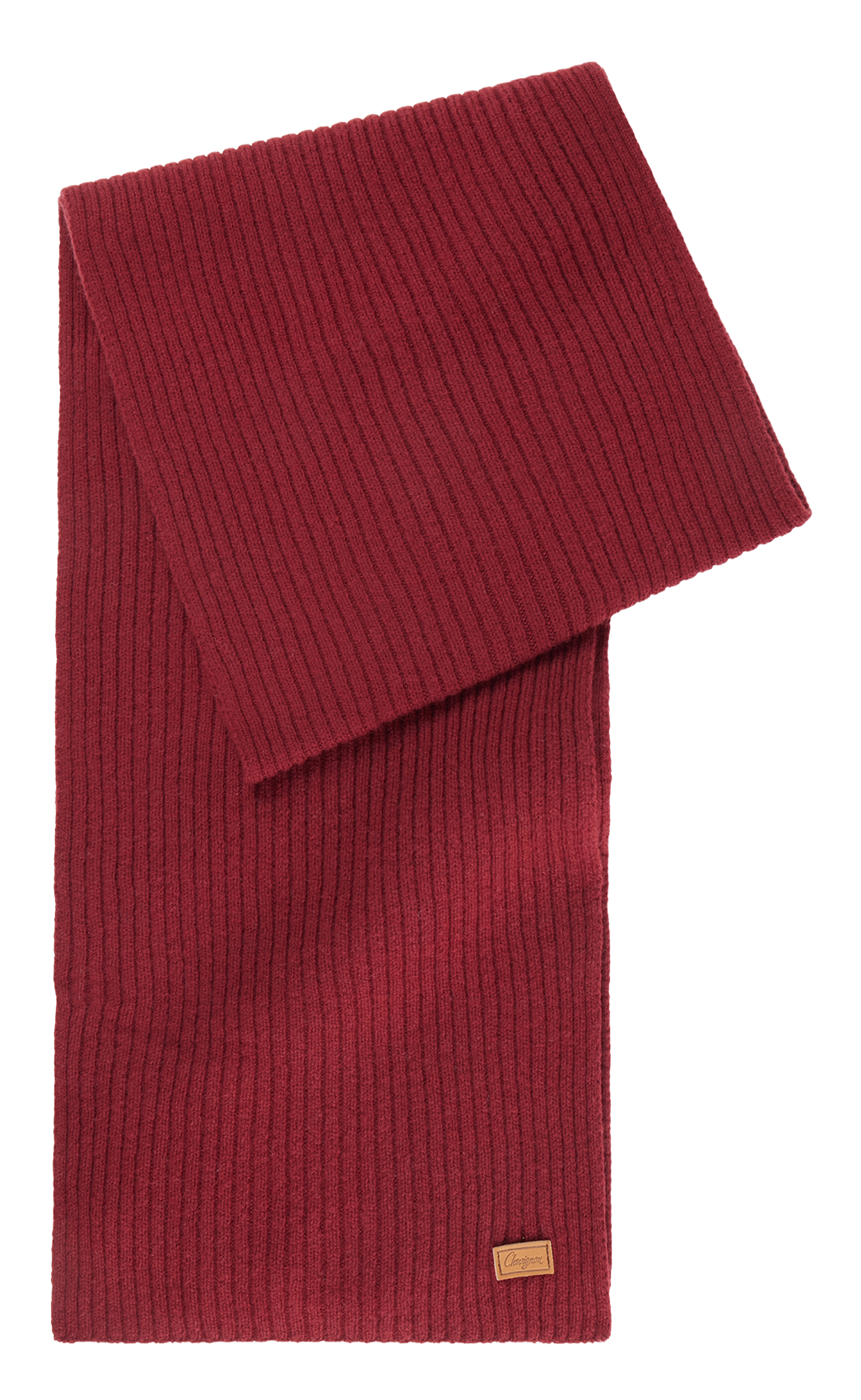 Echarpe unie en laine mélangée CHEVIGNON Rouge