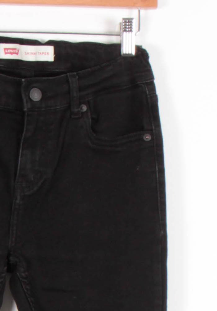 Cropped slim jeans with studs LEVI'S - Seconde main Black