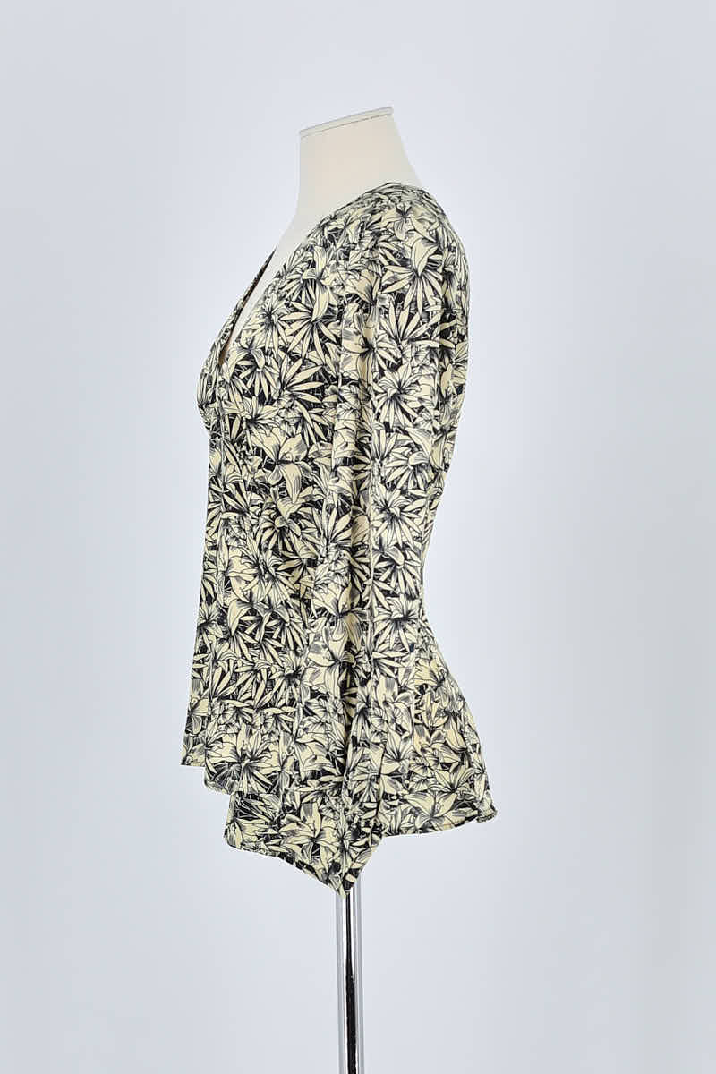 T-shirt TARA JARMON - Seconde Main Beige