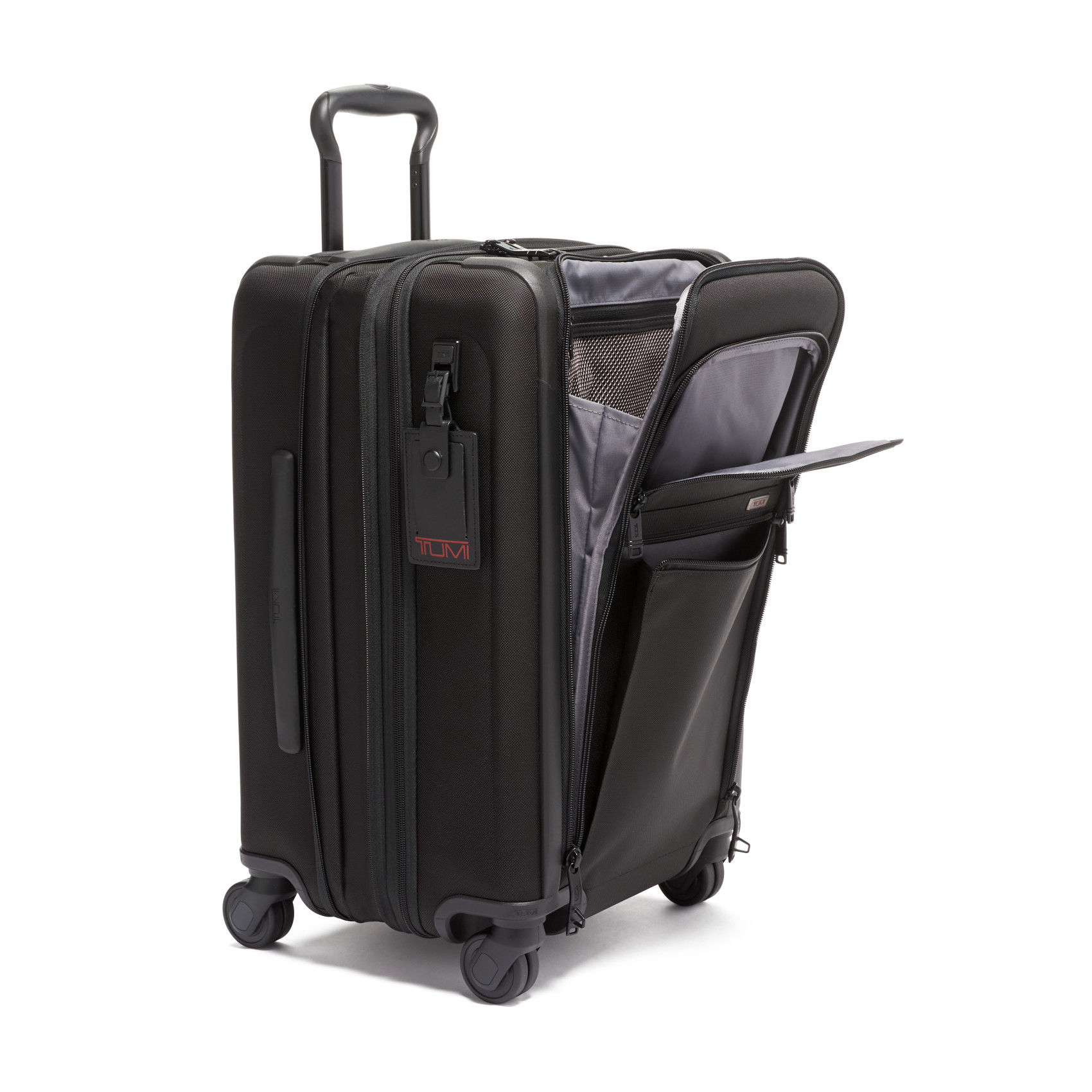 Tumi Alpha 4-Wheel Carry-On Suitcase Size S TUMI Black