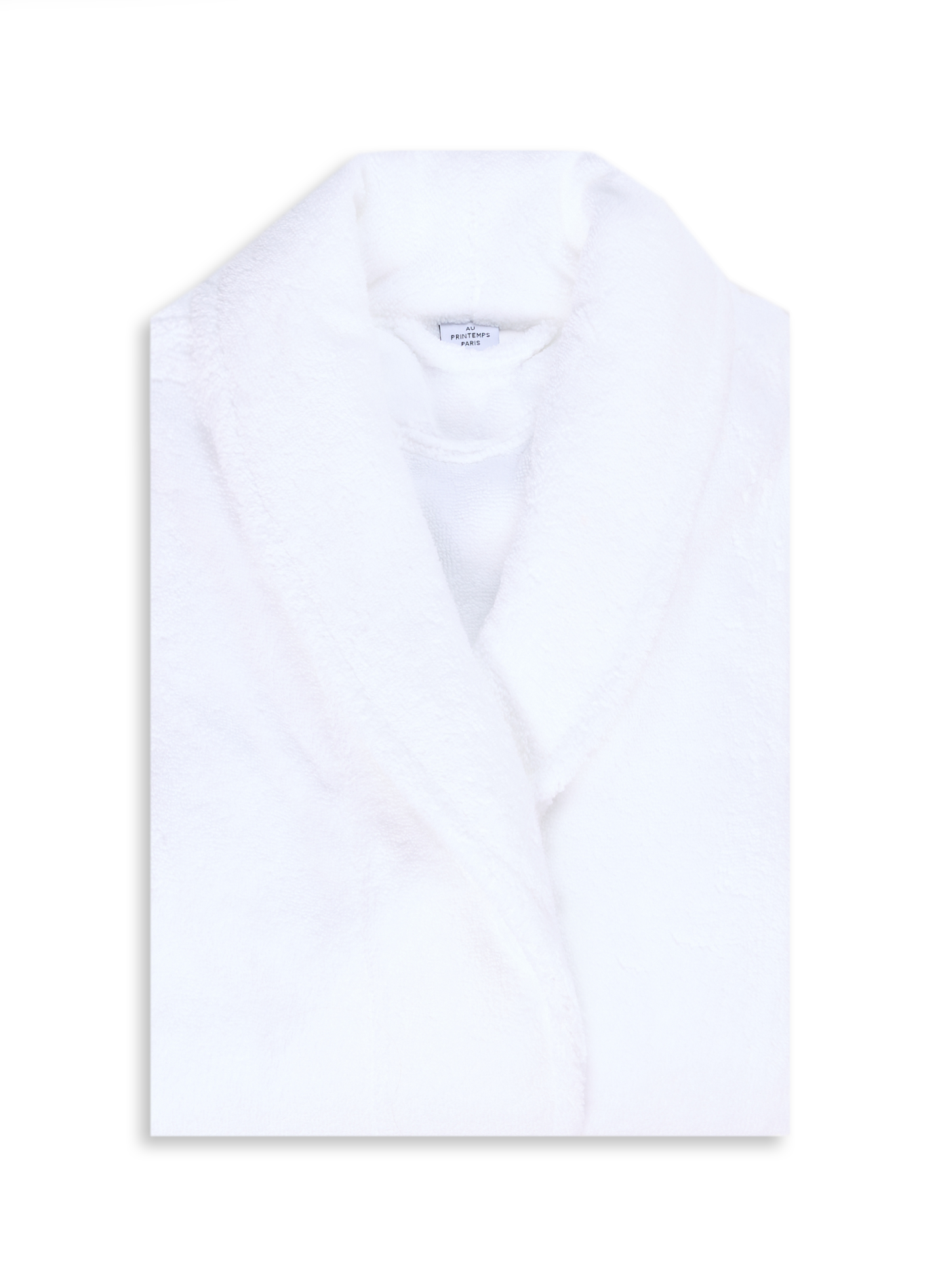 Badjas van biologisch katoen Wit