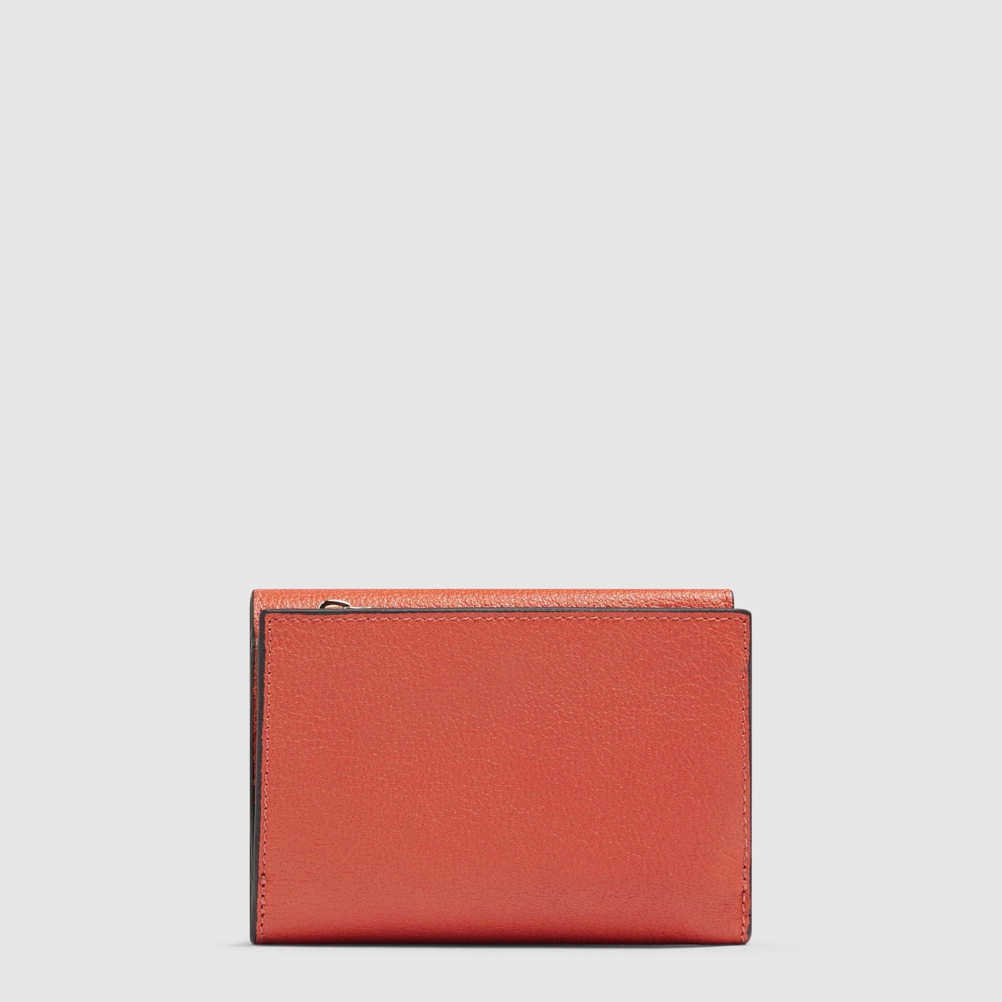 Women's three-fold wallet, small size PIQUADRO Orange