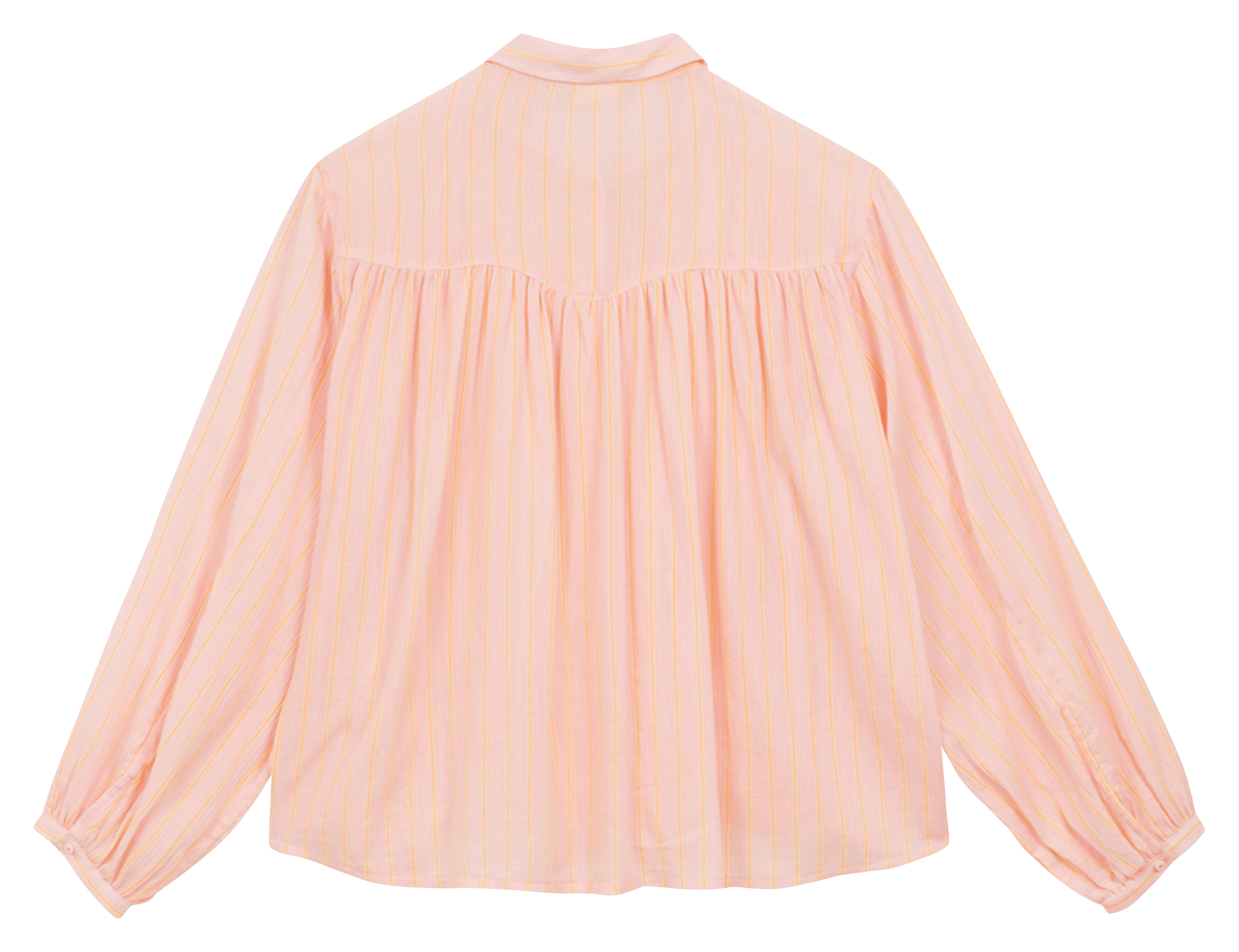 Organic cotton loose-fit shirt A.P Pink