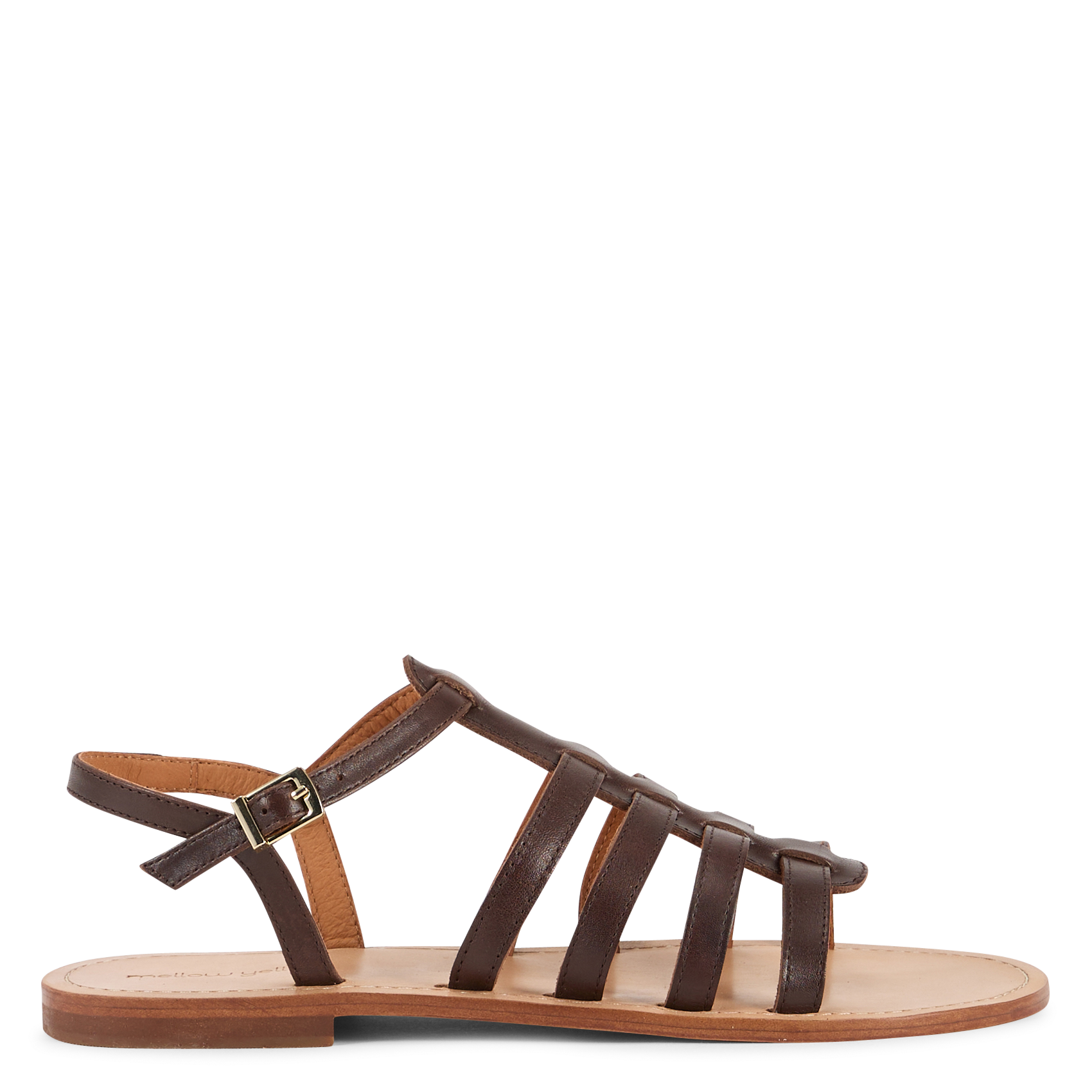 Leren sandalen MELLOW YELLOW Bruin
