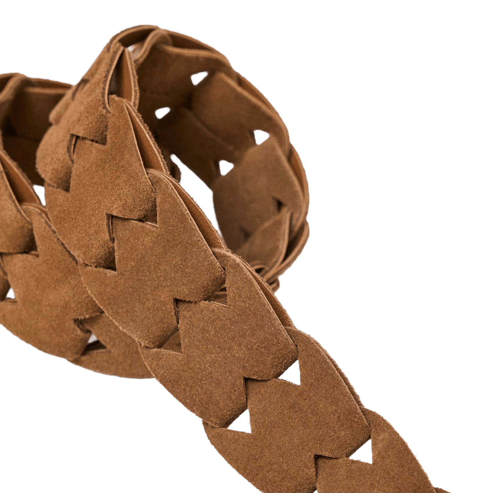 Ceinture en cuir MAJE Beige