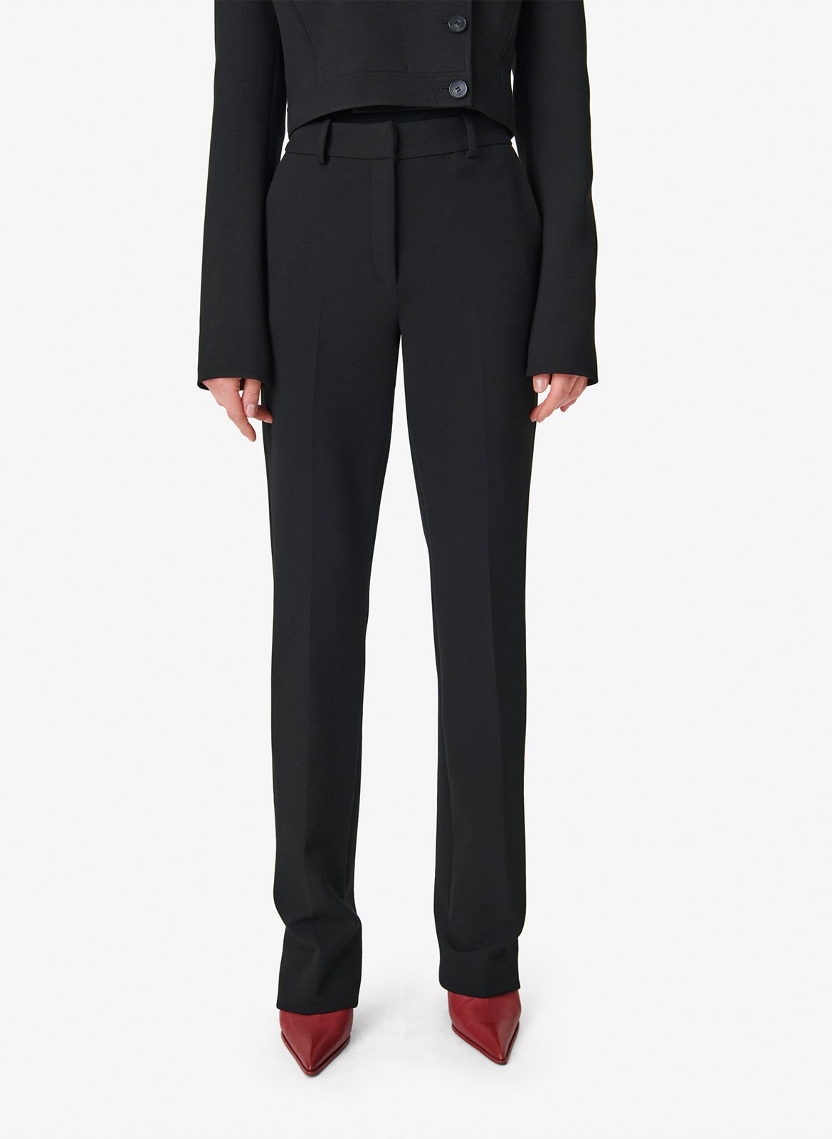 Pantalon de tailleur droit uni IRO