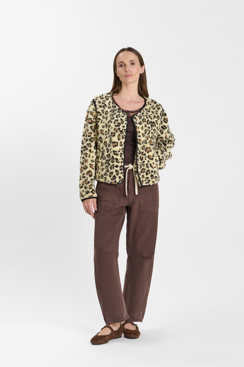 Poem jacket LE TEMPS DES CERISES Beige