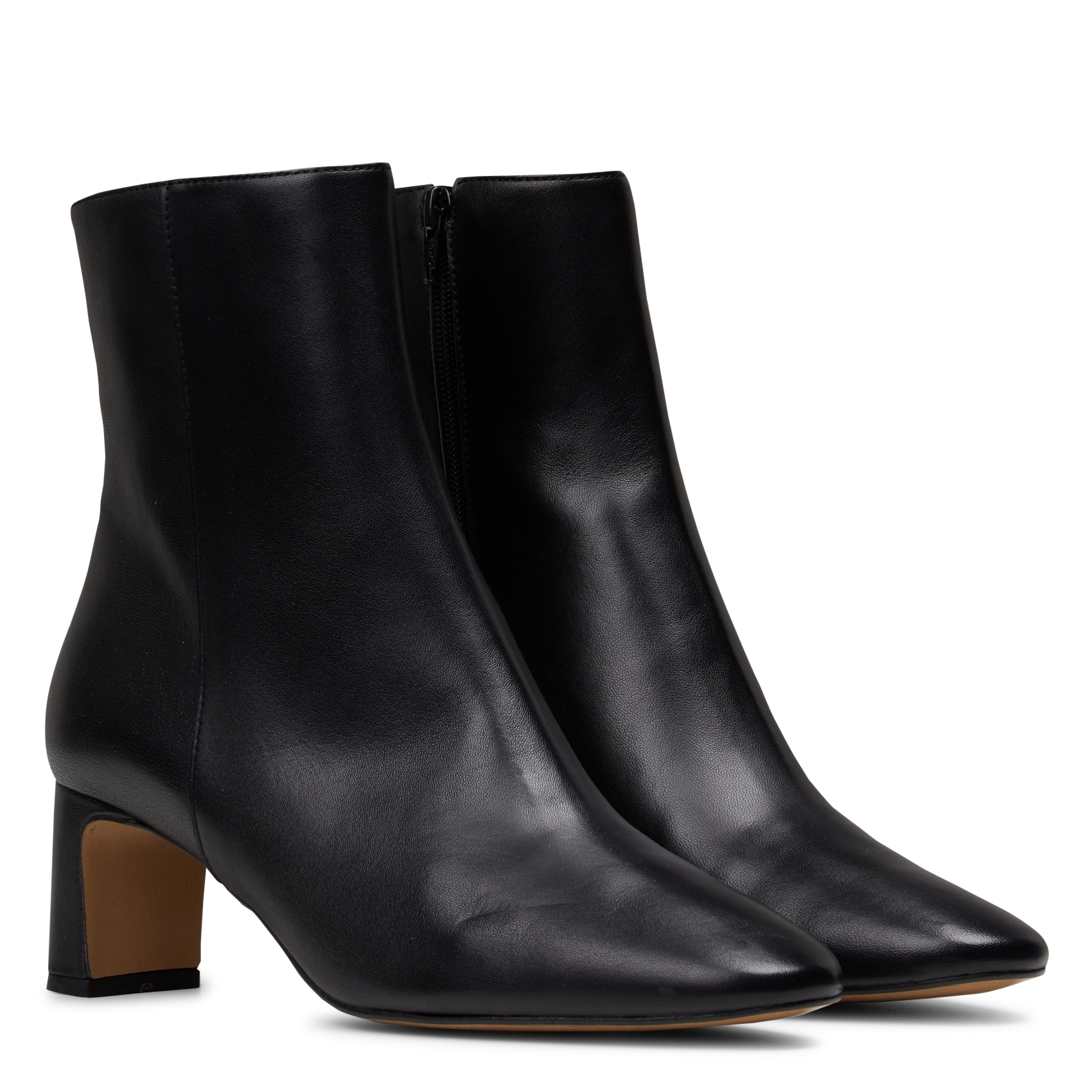 Lederstiefeletten | Schwarz MELLOW YELLOW Damen