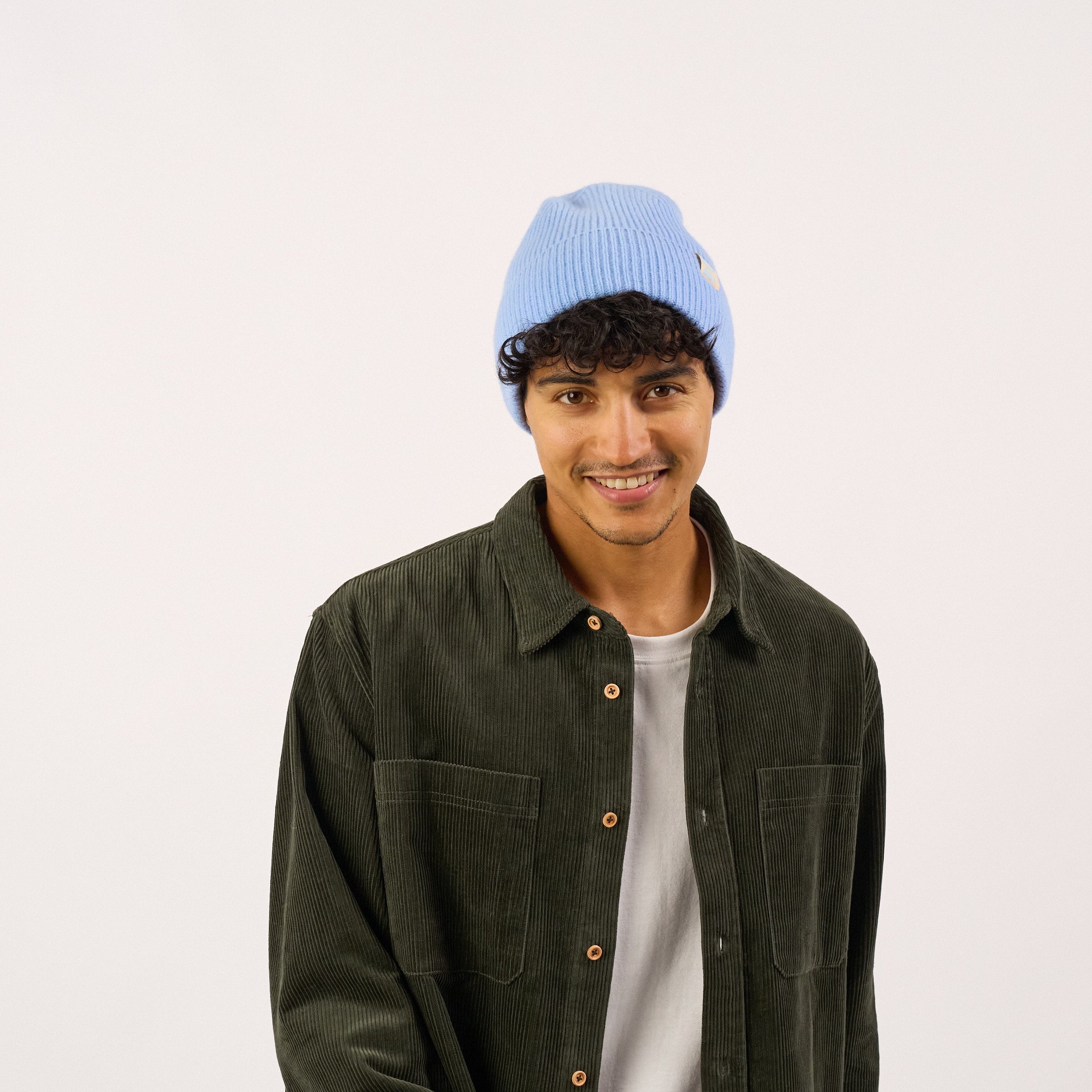 Wool hat BILLYBELT Blue