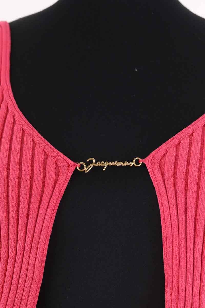 Cardigan JACQUEMUS- Seconde Main Pink