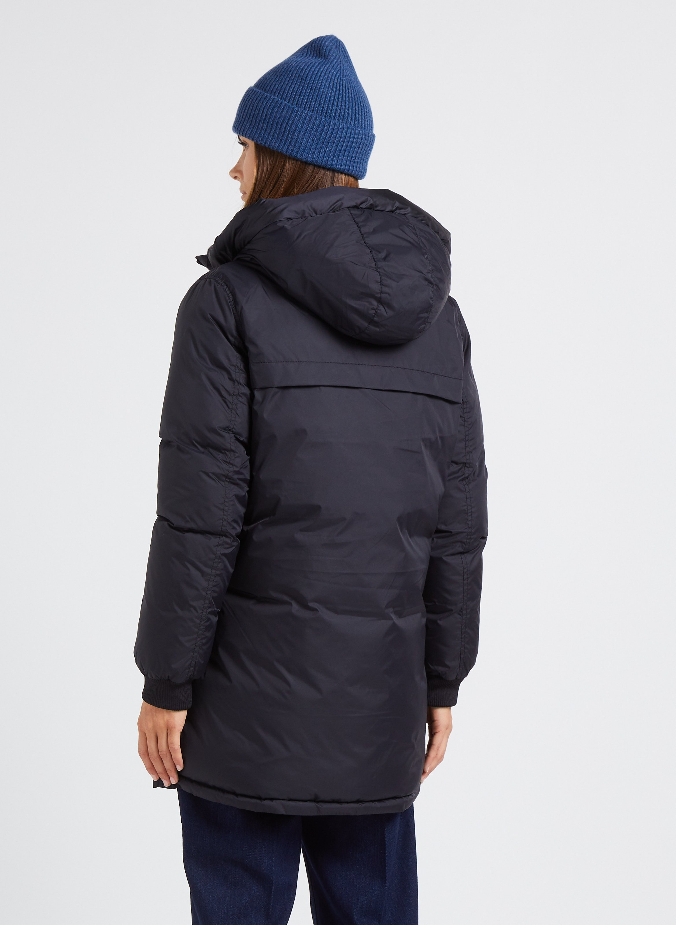 Doudoune à capuche SCHOTT Noir