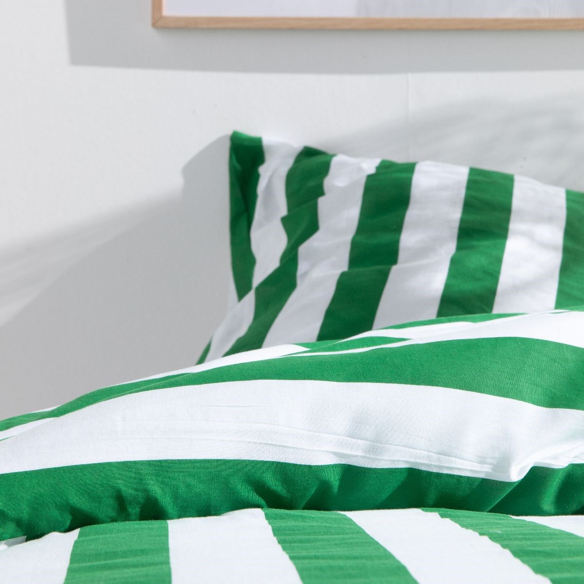 Cotton bedding set TODAY LINGE DE MAISON Green