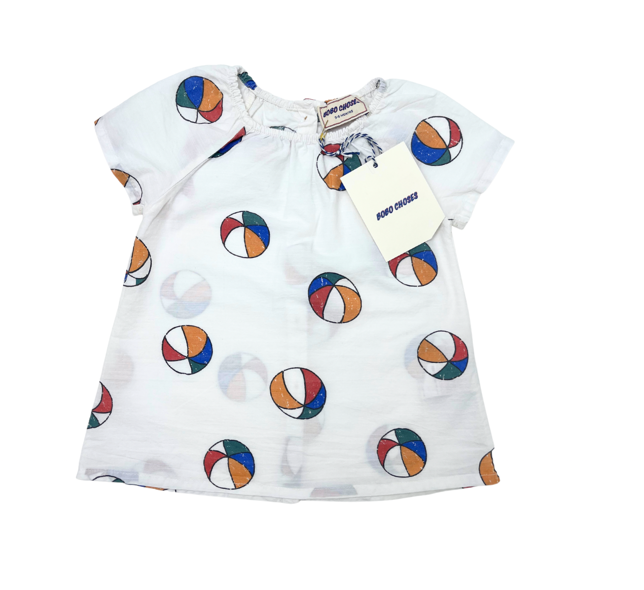 White Baby Dress - 3 months BOBO CHOSES - Seconde Main White